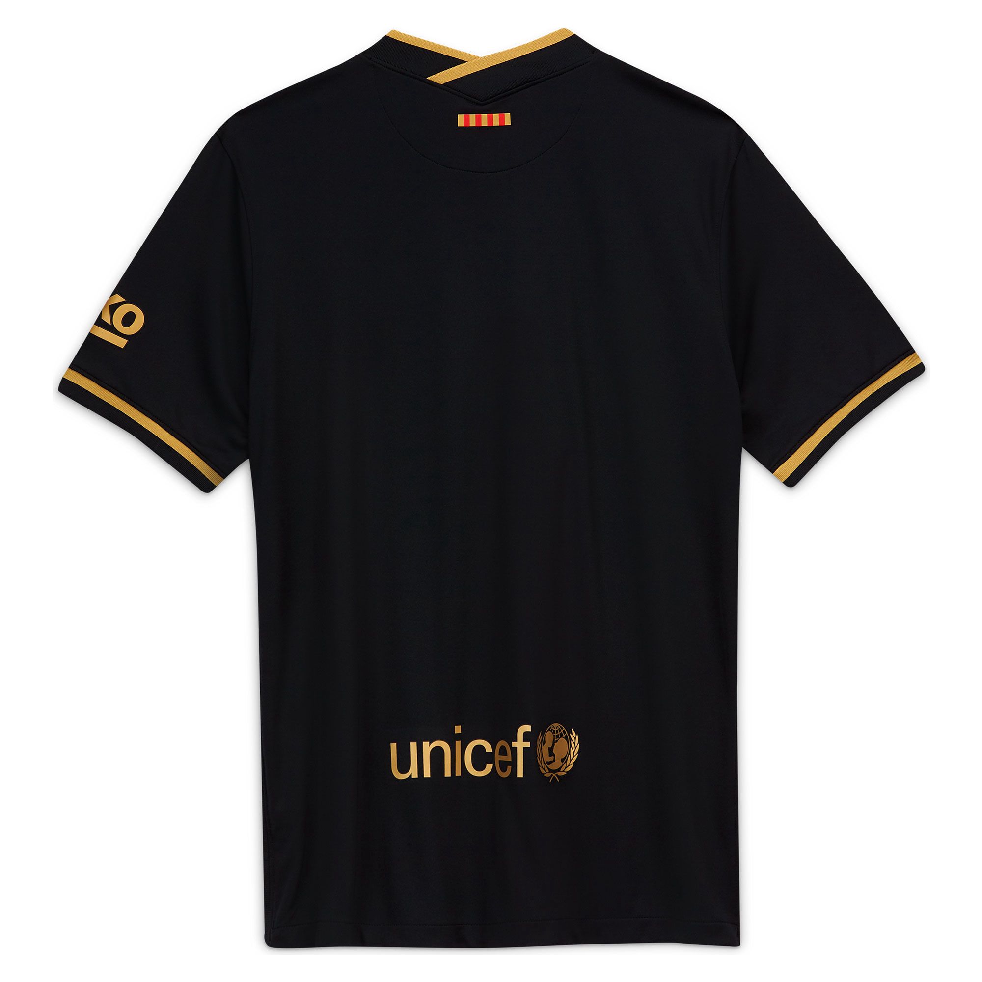 Camiseta 2ª FC Barcelona 2020/2021 Negro Oro - Fútbol Factory