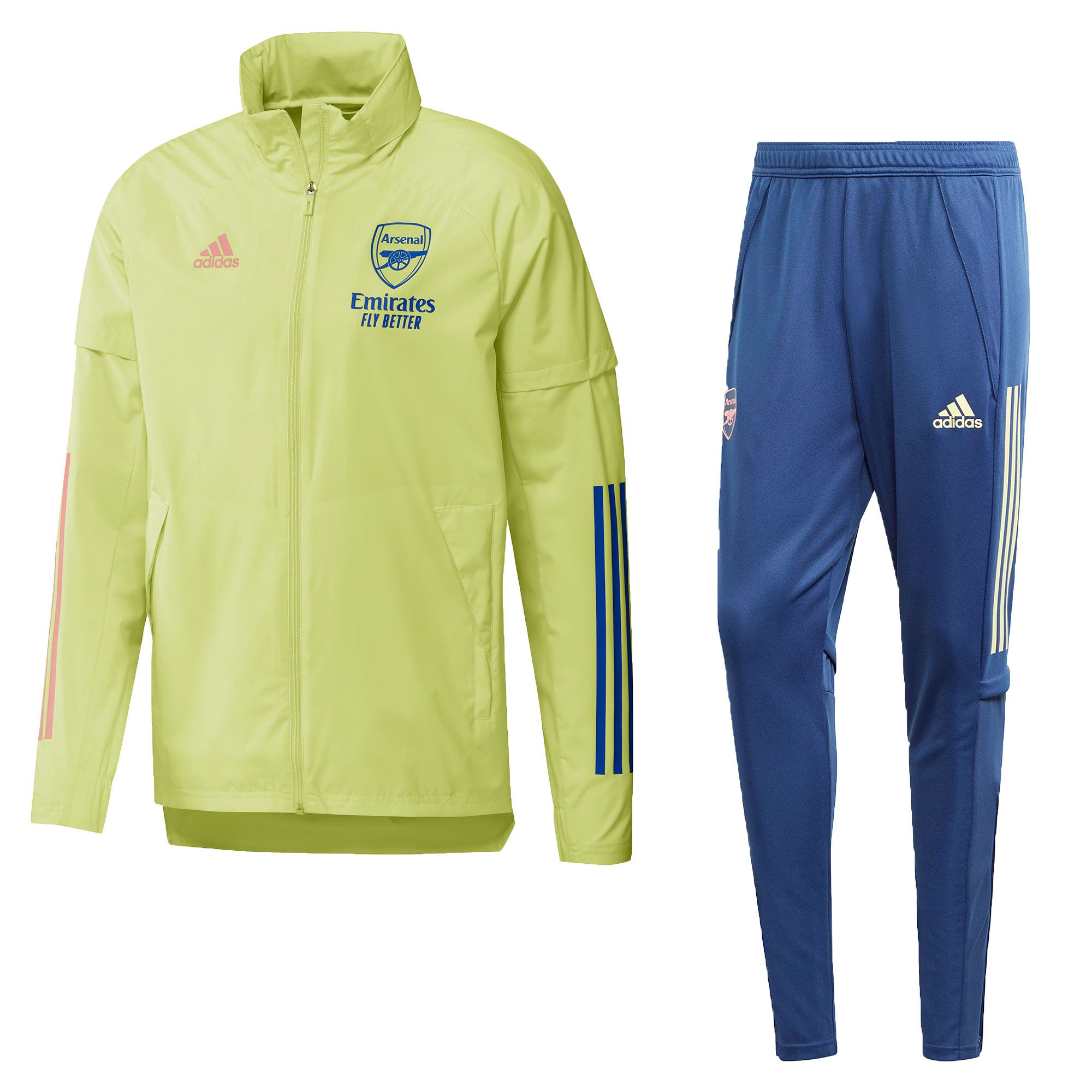 Chándal de Training Arsenal FC 2020/2021 Amarillo Azul - Fútbol Factory