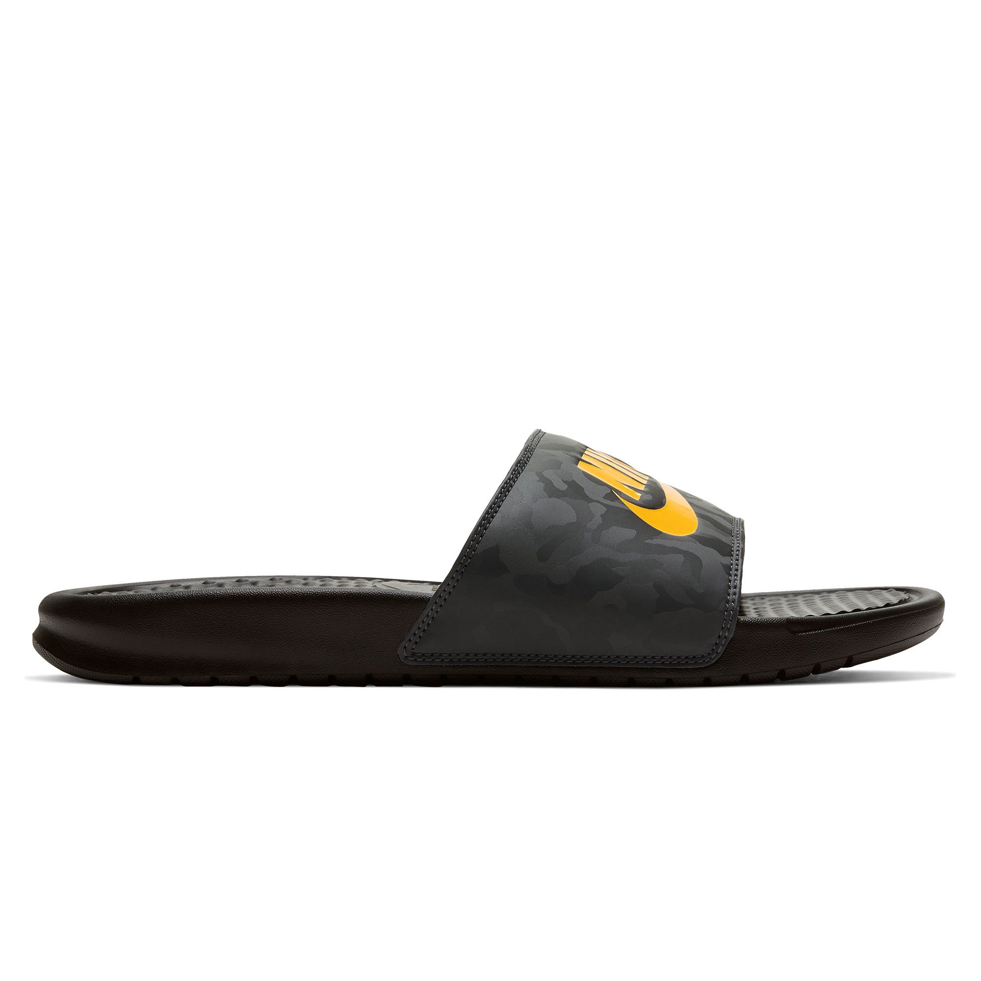 Chanclas Benassi JDI Negro - Fútbol Factory