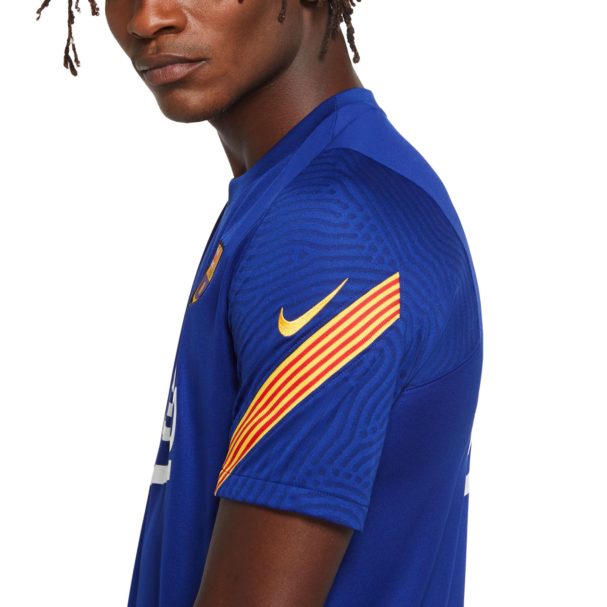 Camiseta de Training FC Barcelona 2020/2021 Strike Marino - Fútbol Factory