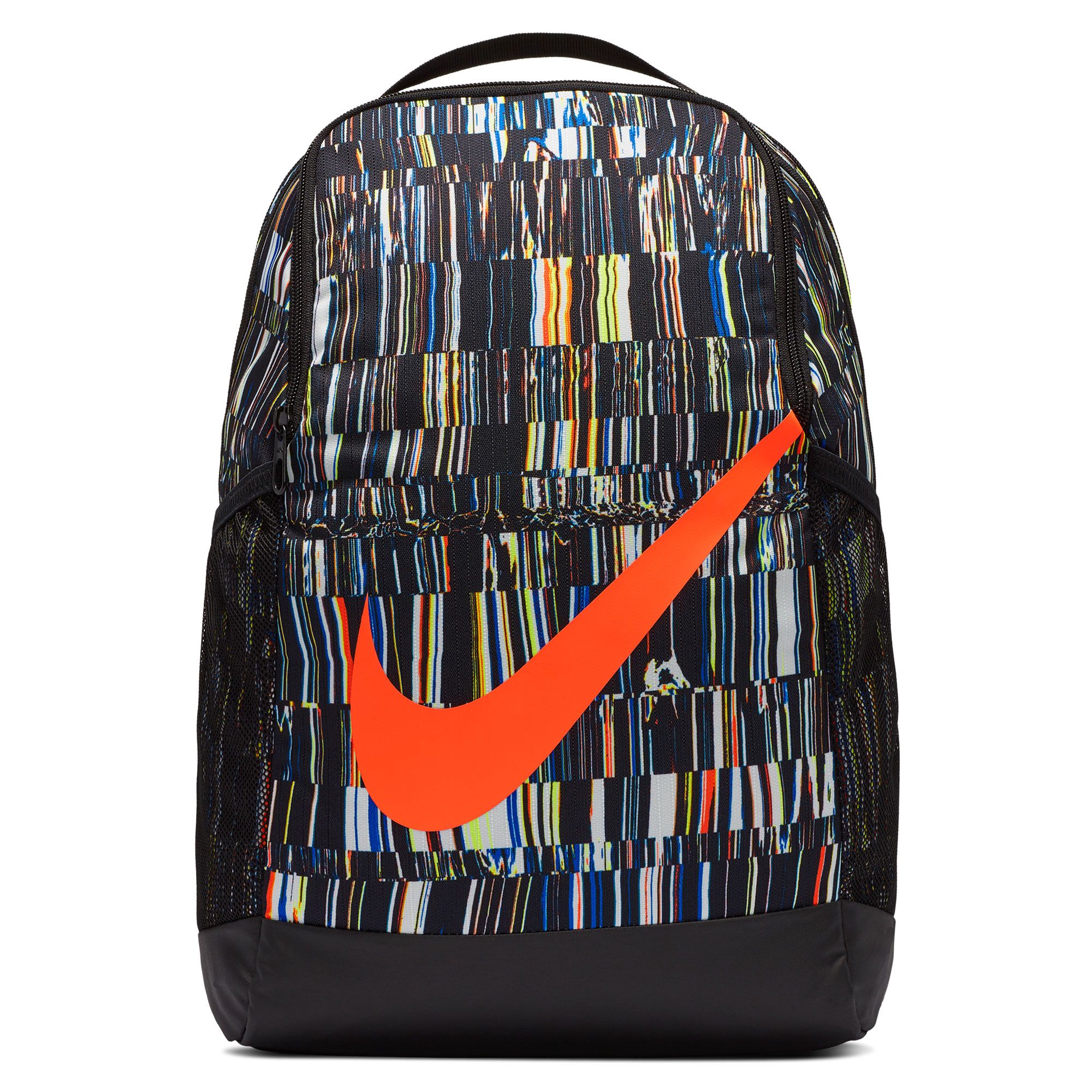 Mochila Brasilia Negro Naranja - Fútbol Factory