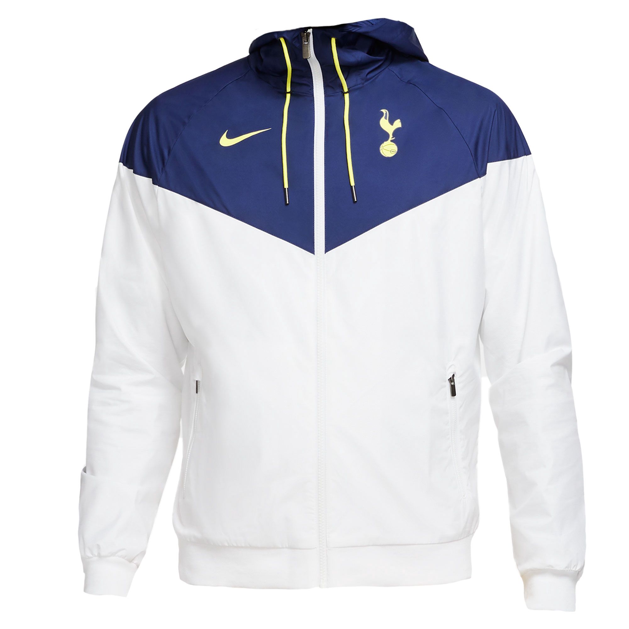 Chaqueta de Paseo Tottenham 2020/2021 WR Blanco Marino - Fútbol Factory
