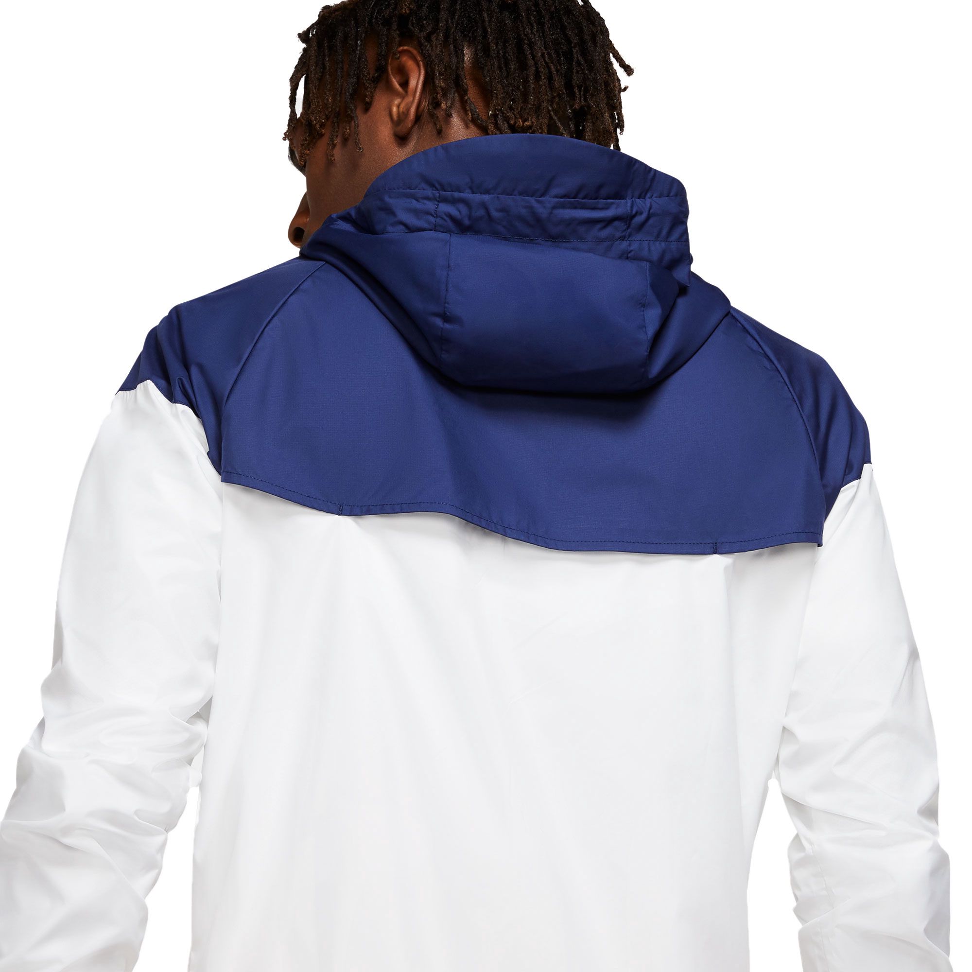Chaqueta de Paseo Tottenham 2020/2021 WR Blanco Marino - Fútbol Factory