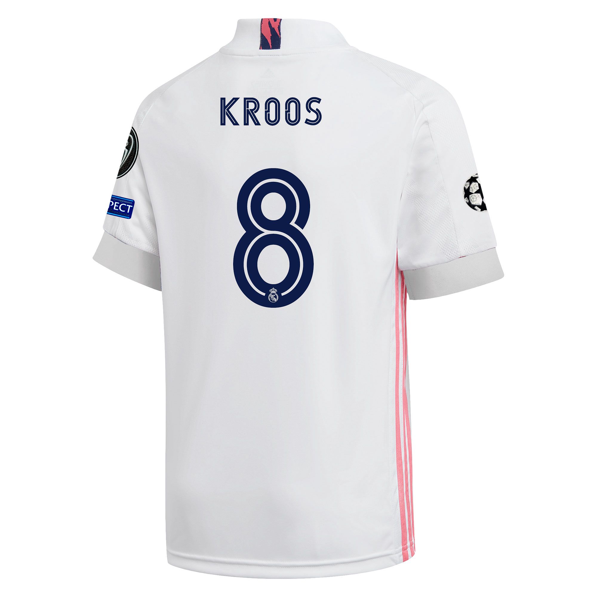 Camiseta 1ª Real Madrid 2020/2021 UCL Junior Kroos - Fútbol Factory