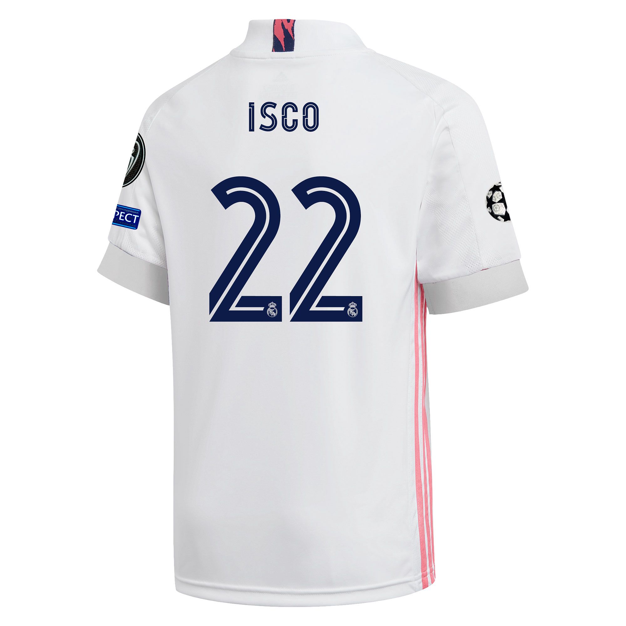 Camiseta 1ª Real Madrid 2020/2021 UCL Junior Isco - Fútbol Factory