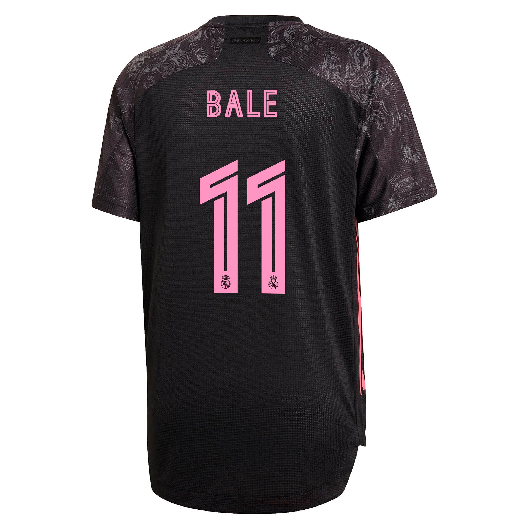 Camiseta 3ª Real Madrid 2020/2021 Authentic Negro Bale - Fútbol Factory
