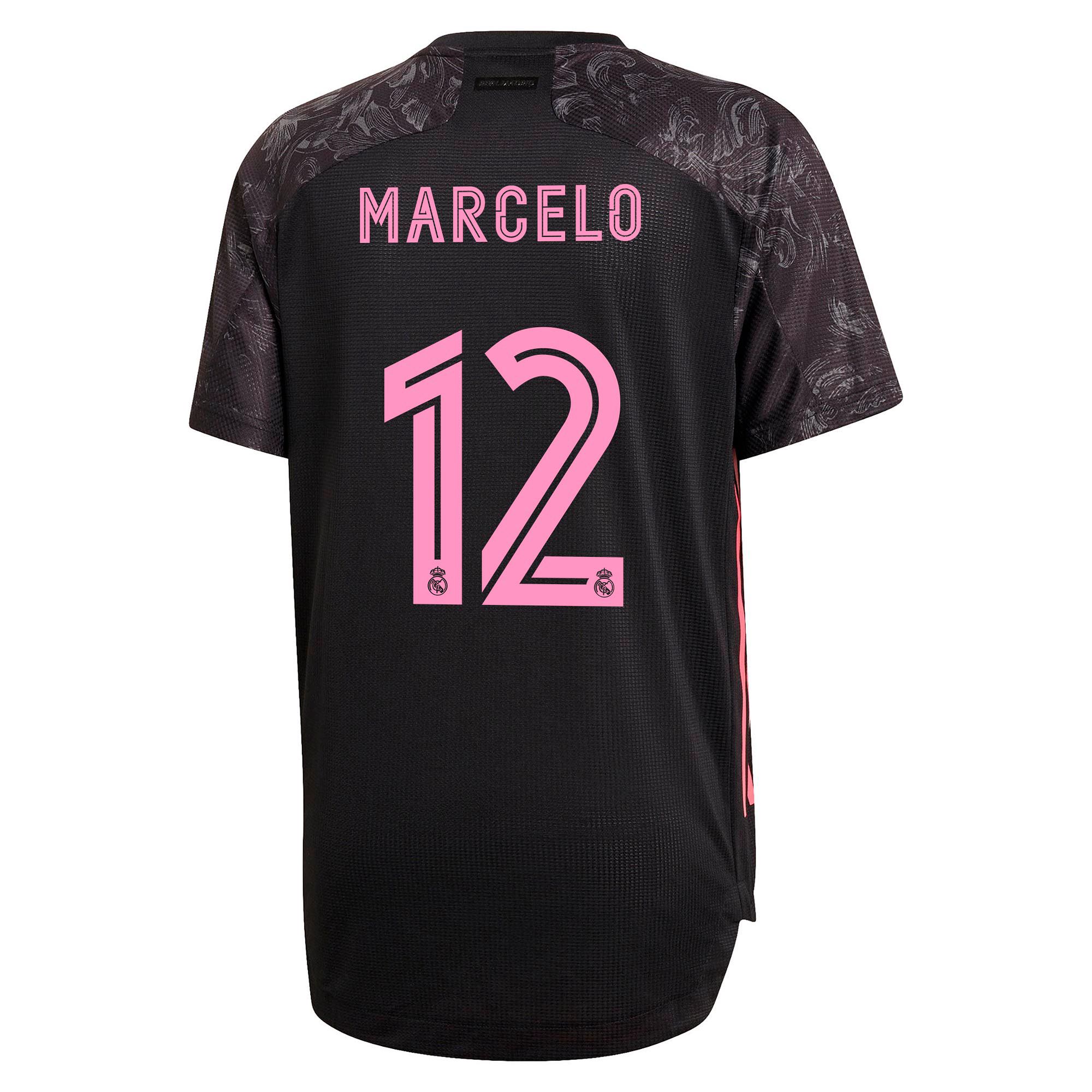 Camiseta 3ª Real Madrid 2020/2021 Authentic Negro Marcelo - Fútbol Factory
