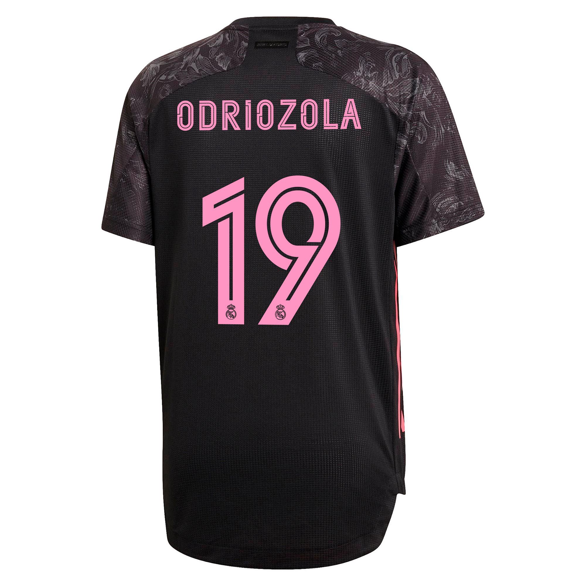 Camiseta 3ª Real Madrid 2020/2021 Authentic Negro Odriozola - Fútbol Factory