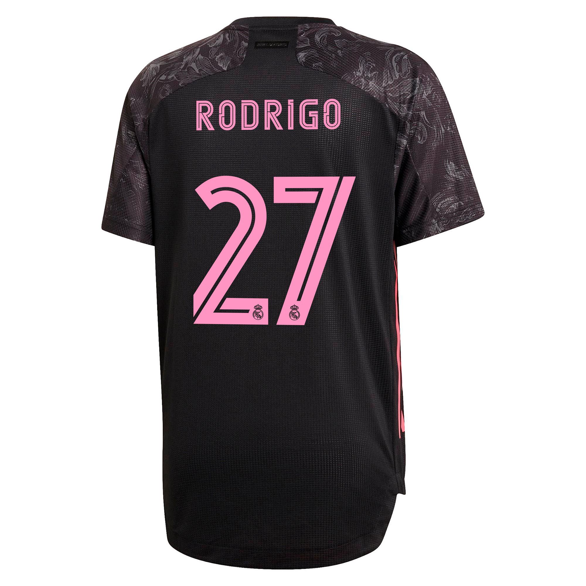 Camiseta 3ª Real Madrid 2020/2021 Authentic Negro Rodrigo - Fútbol Factory