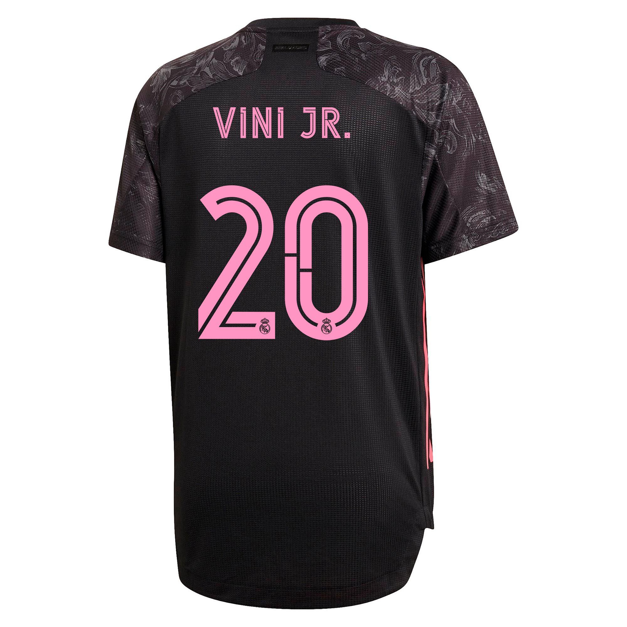 Camiseta 3ª Real Madrid 2020/2021 Authentic Negro Vinicius Jr. - Fútbol Factory