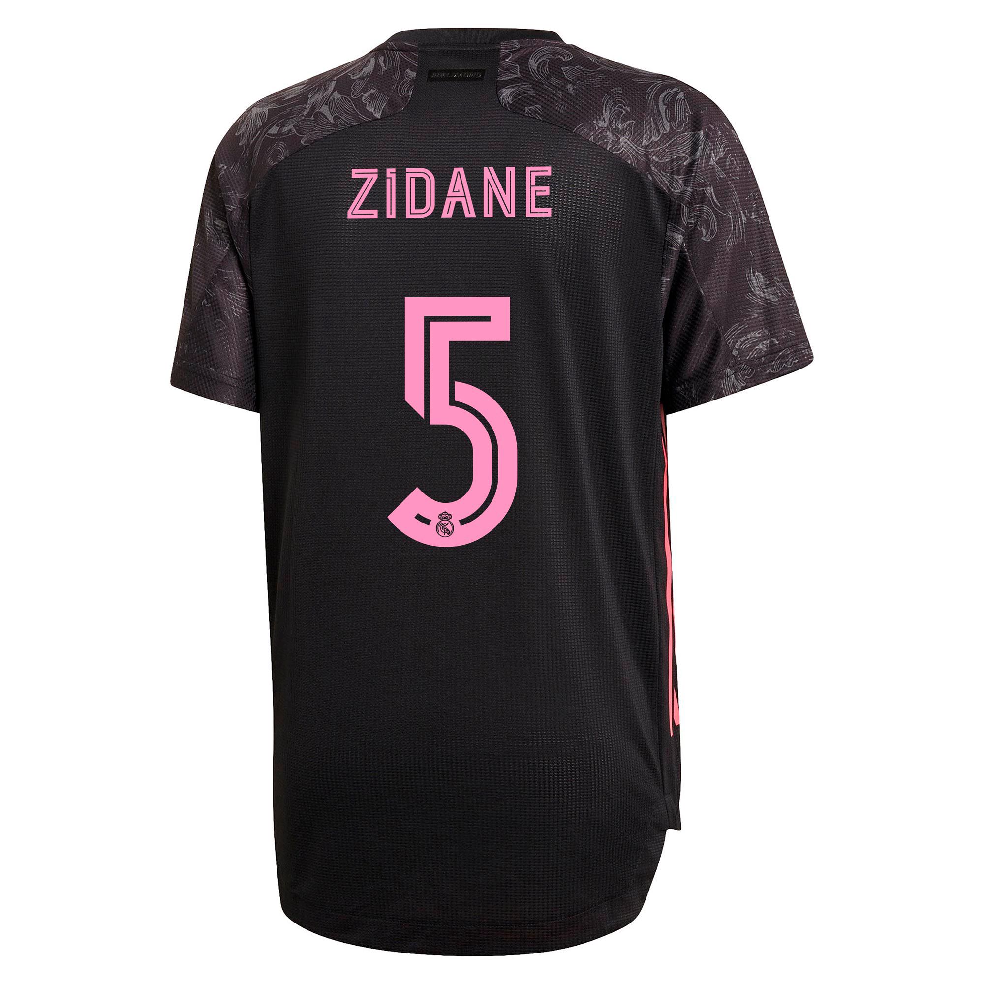Camiseta 3ª Real Madrid 2020/2021 Authentic Negro Zidane - Fútbol Factory
