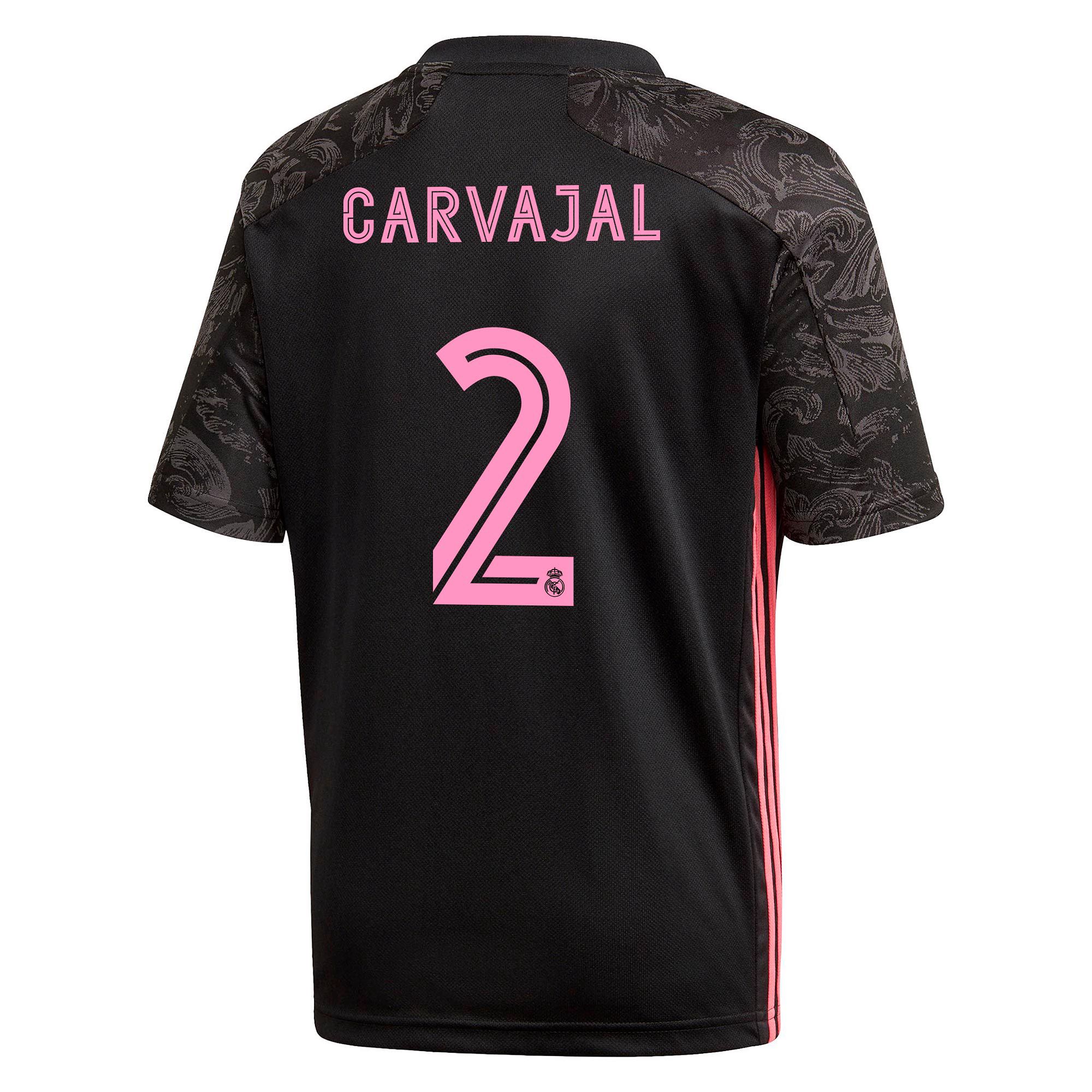 Camiseta 3ª Real Madrid 2020/2021 Negro Carvajal - Fútbol Factory