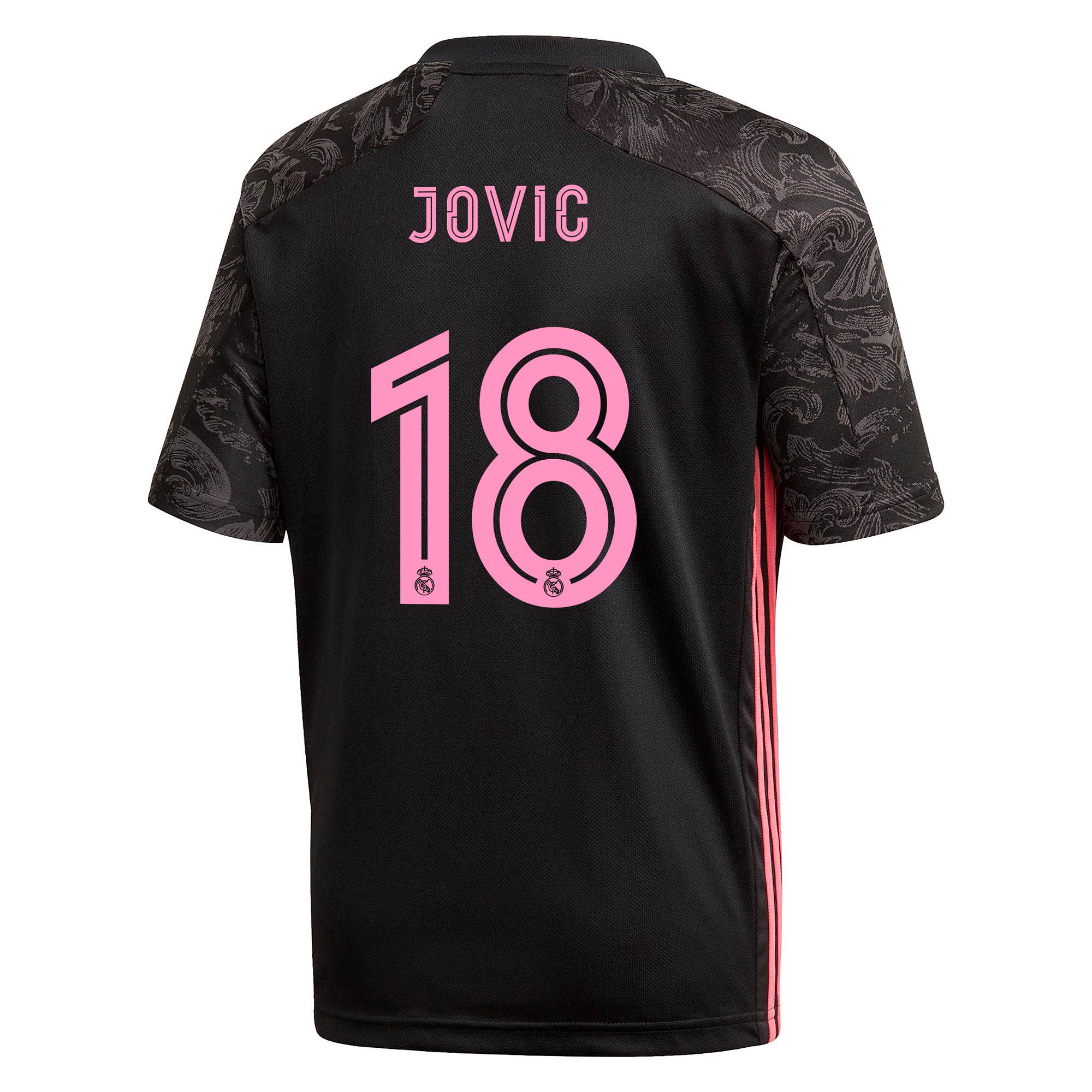 Camiseta 3ª Real Madrid 2020/2021 Negro Jovic - Fútbol Factory