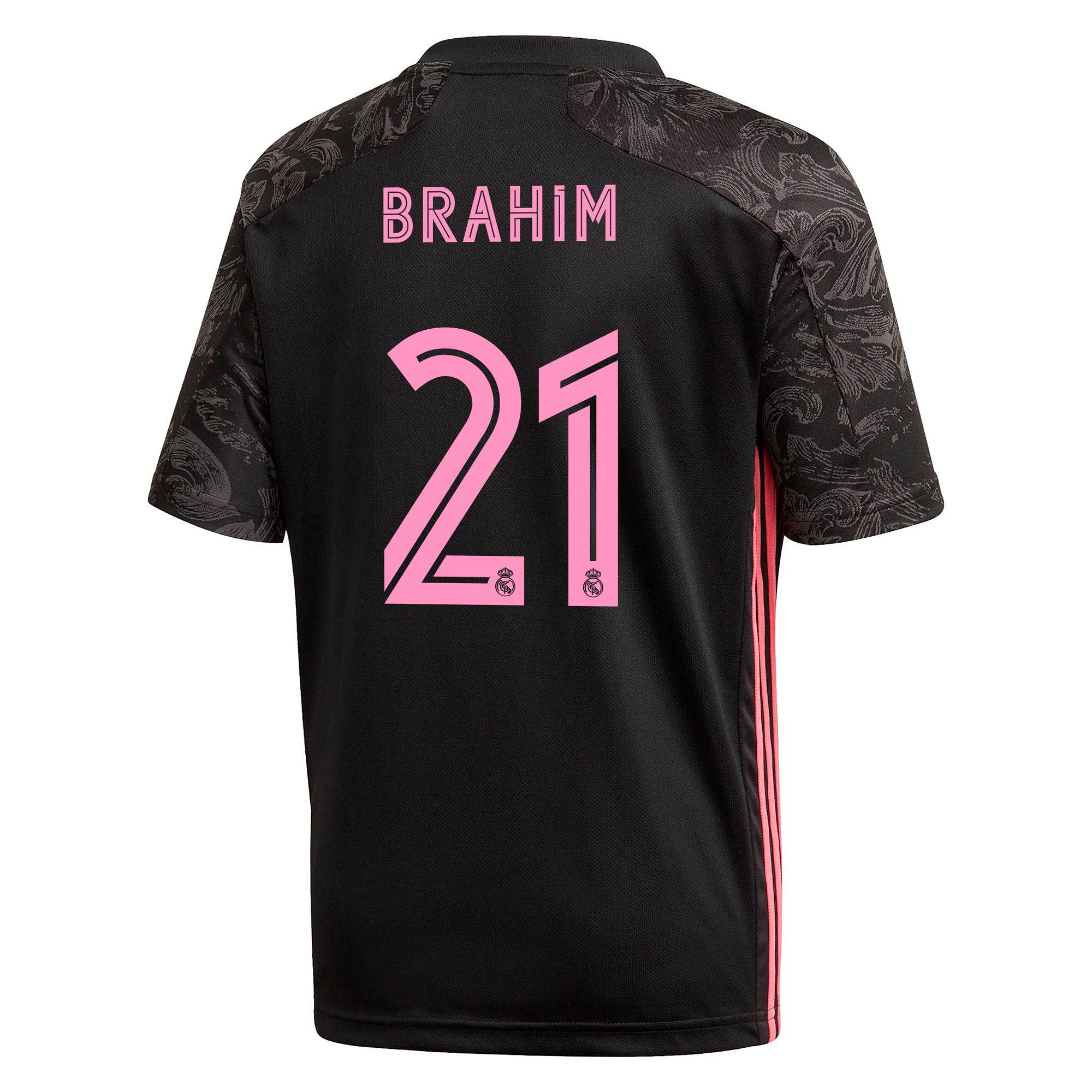 Camiseta 3ª Real Madrid 2020/2021 Negro Brahim - Fútbol Factory