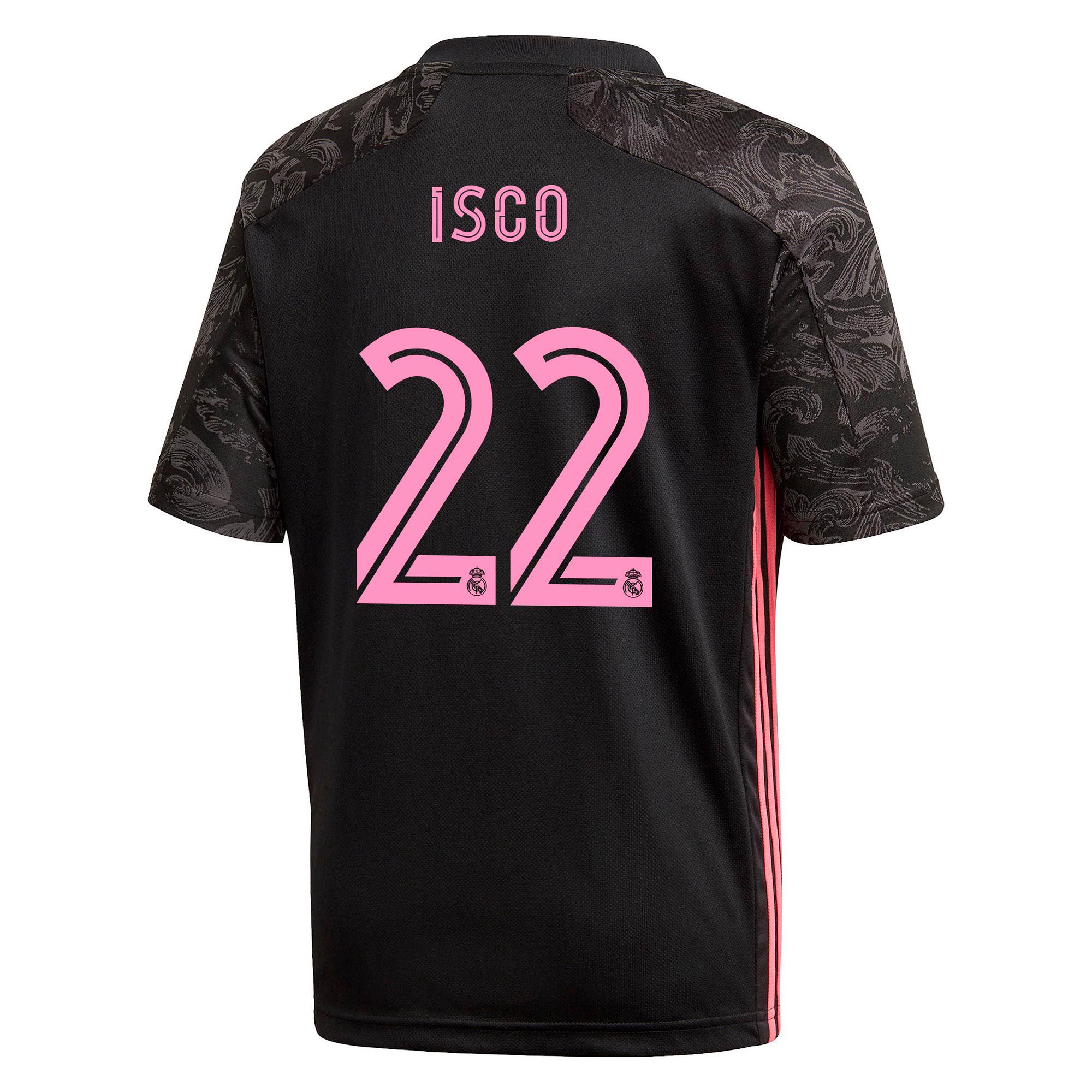 Camiseta 3ª Real Madrid 2020/2021 Negro Isco - Fútbol Factory