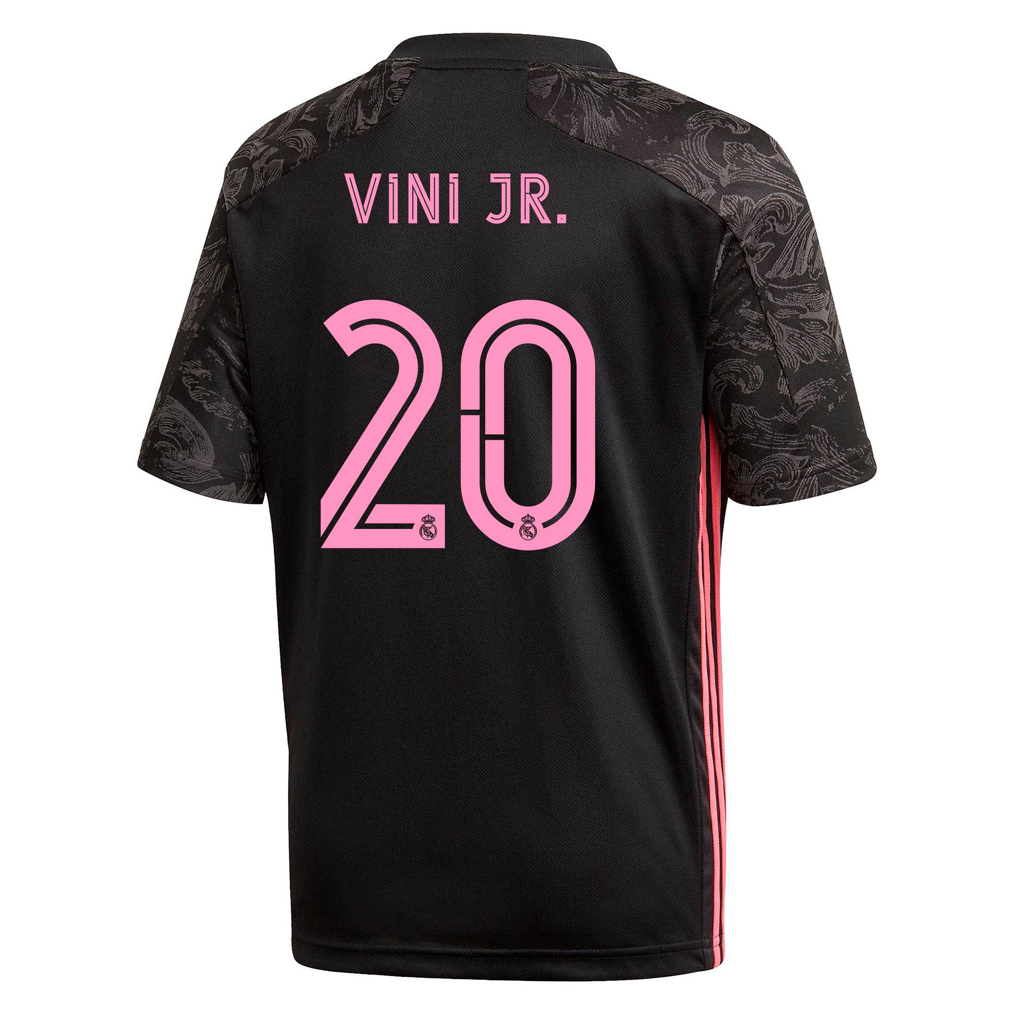 Camiseta 3ª Real Madrid 2020/2021 Negro Vinicius Jr. - Fútbol Factory