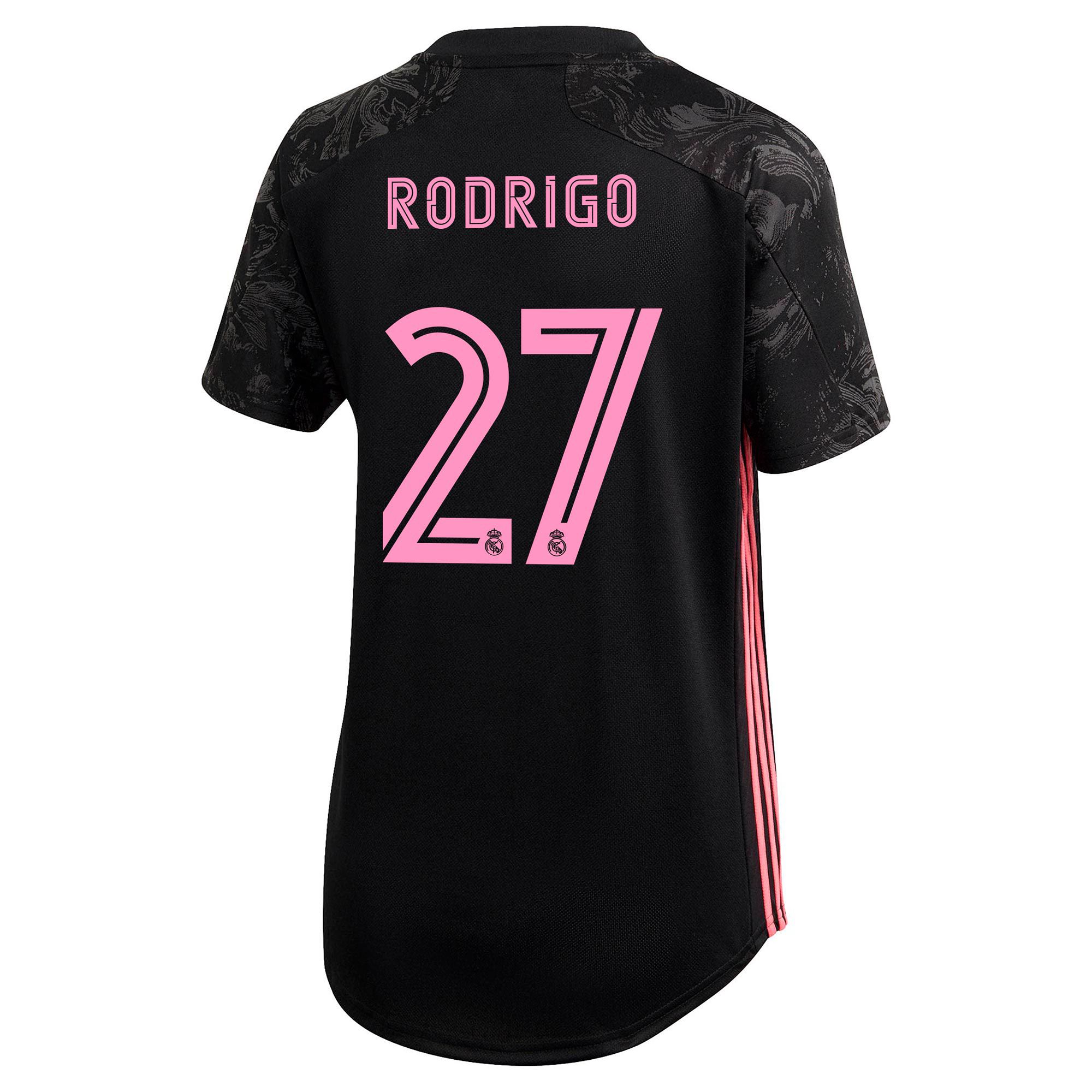 Camiseta 3ª Real Madrid 2020/2021 Mujer Negro Rodrigo - Fútbol Factory