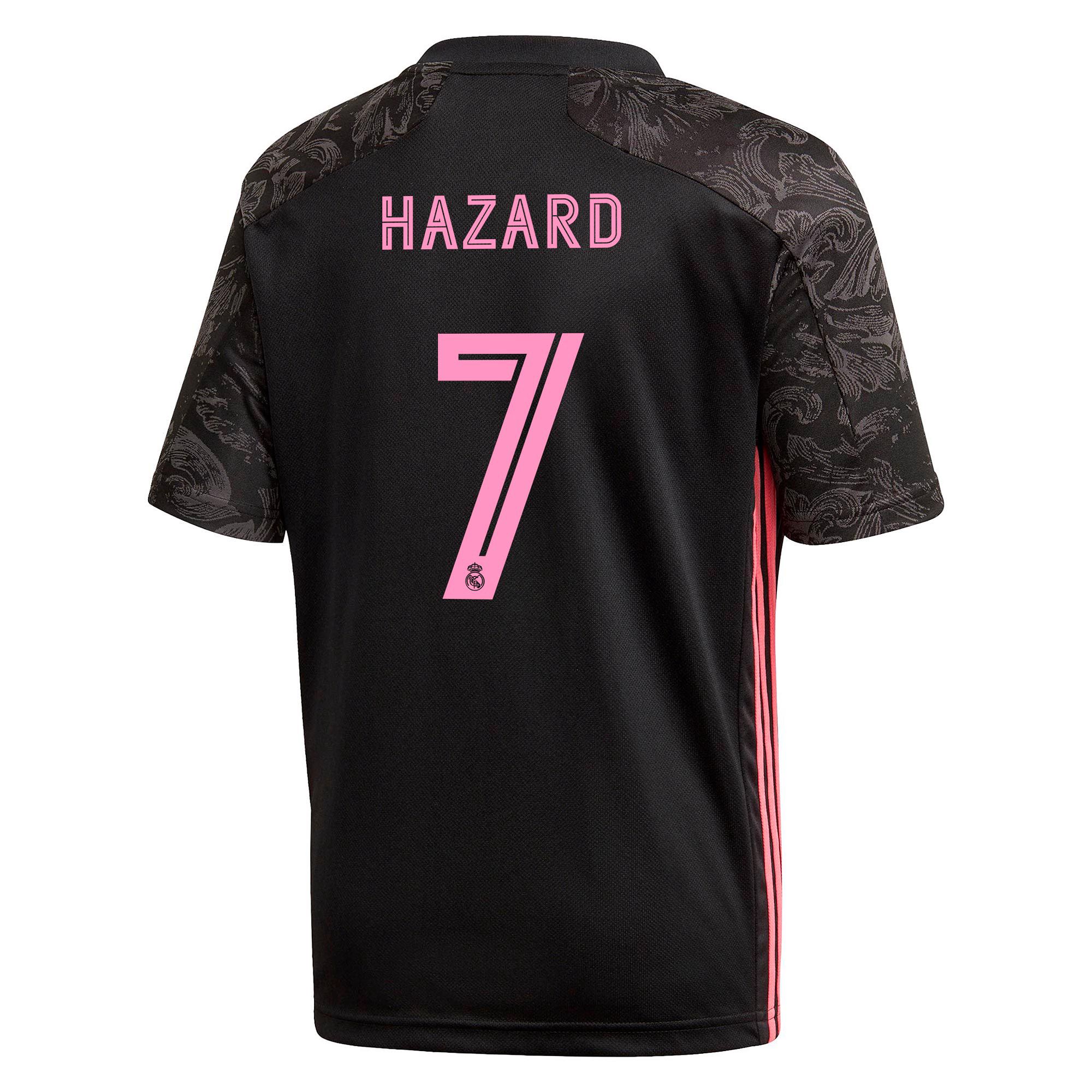Camiseta 3ª Real Madrid 2020/2021 Junior Negro Hazard - Fútbol Factory