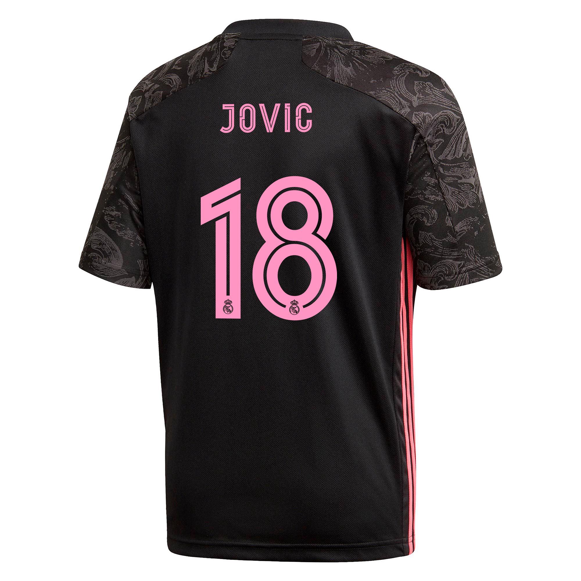 Camiseta 3ª Real Madrid 2020/2021 Junior Negro Jovic - Fútbol Factory