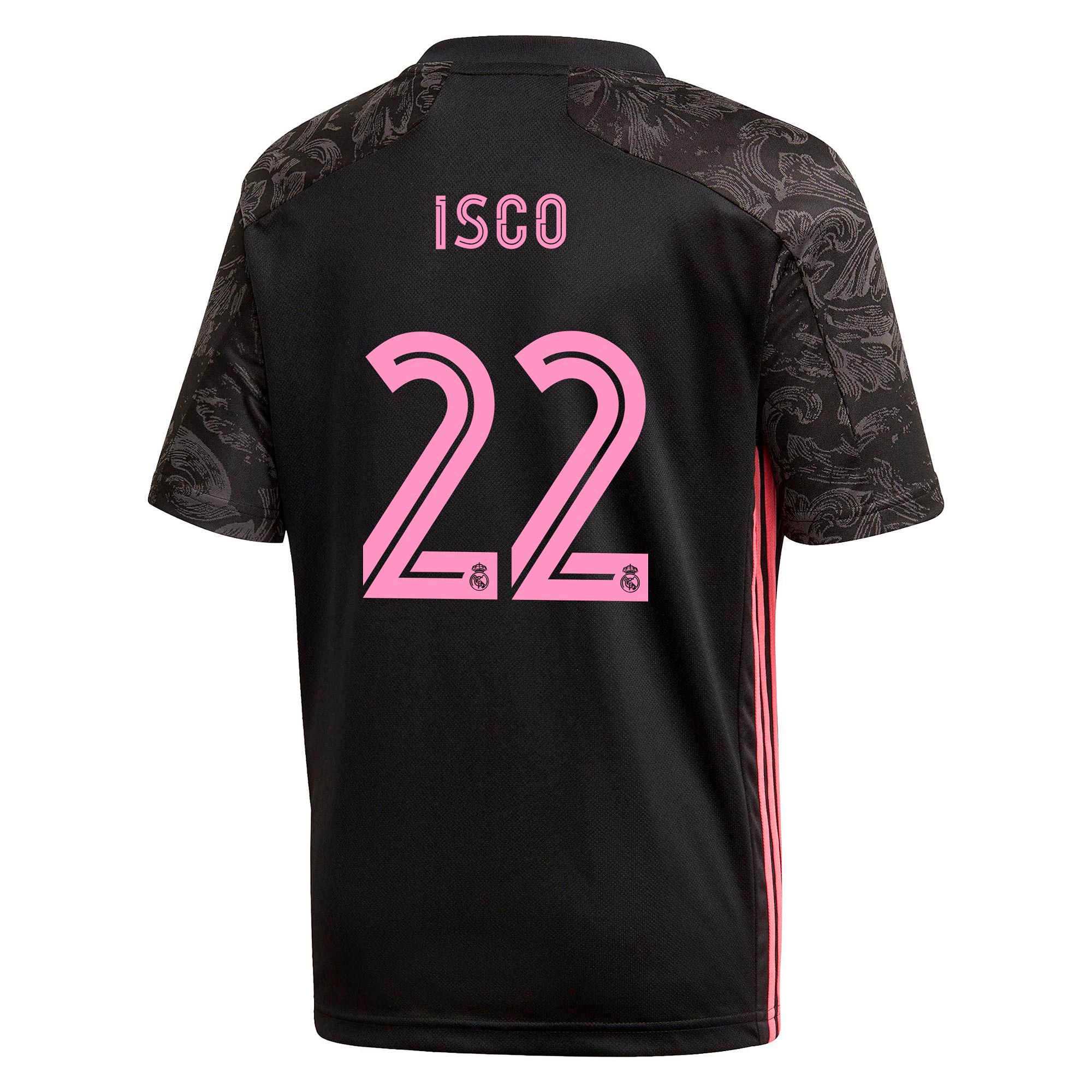Camiseta 3ª Real Madrid 2020/2021 Junior Negro Isco - Fútbol Factory