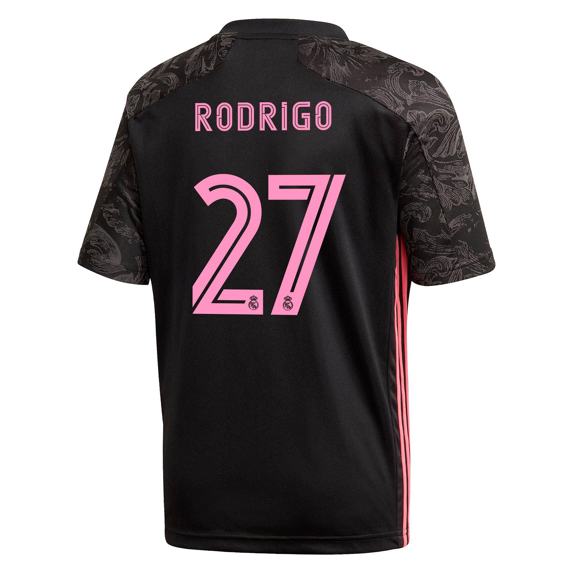 Camiseta 3ª Real Madrid 2020/2021 Junior Negro Rodrigo - Fútbol Factory