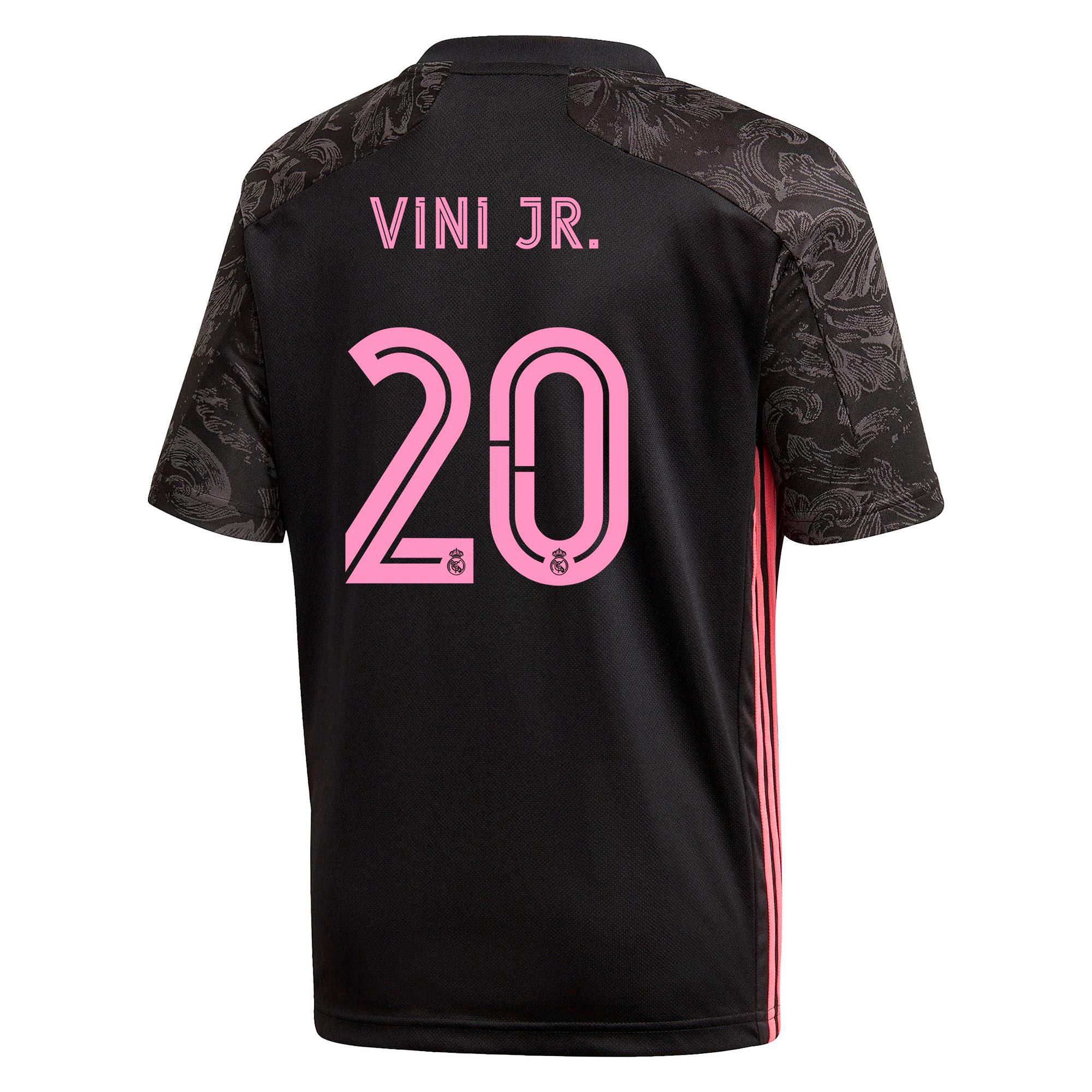 Camiseta 3ª Real Madrid 2020/2021 Junior Negro Vinicius Jr. - Fútbol Factory