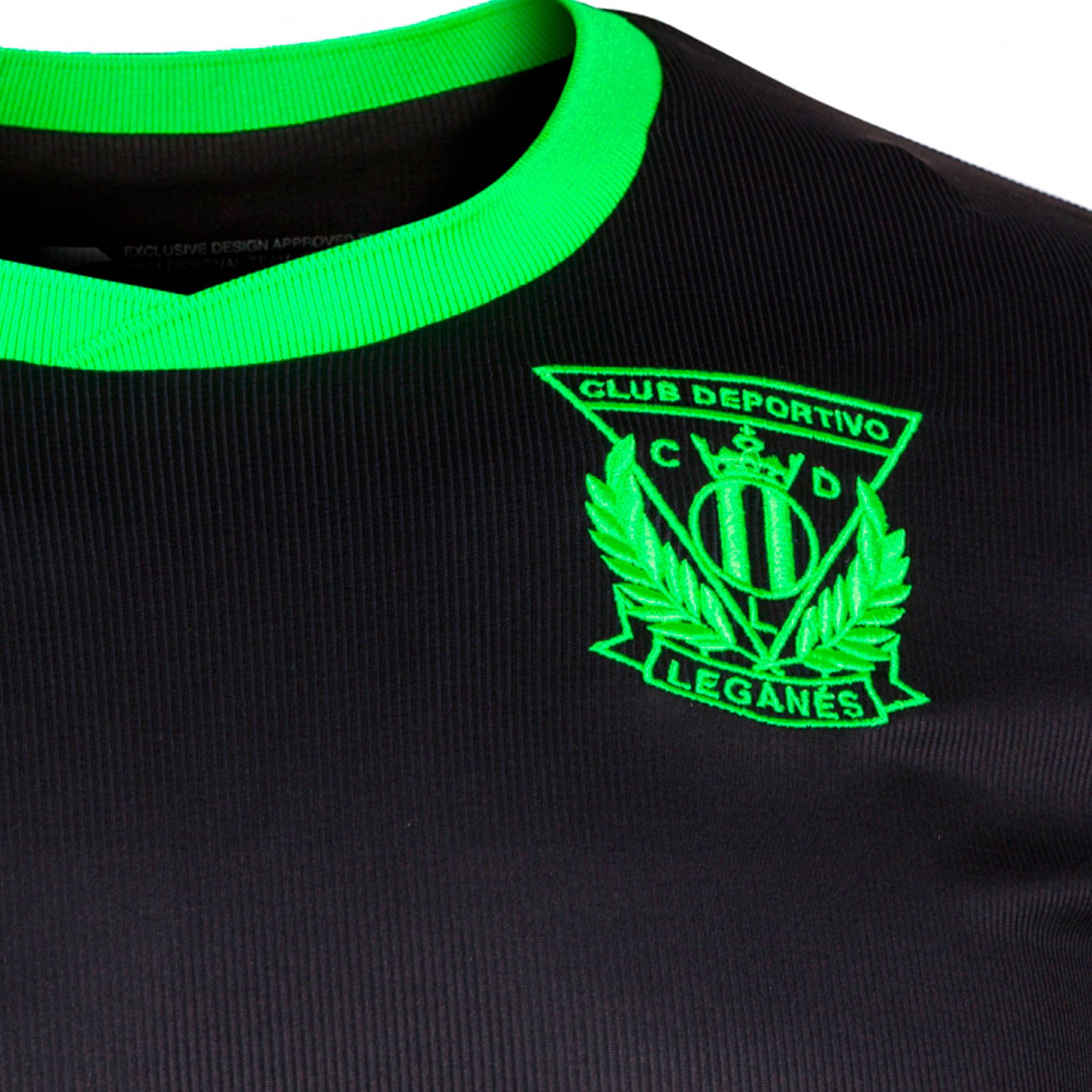 Camiseta 2ª CD Leganés 2020/2021 Negro Verde - Fútbol Factory