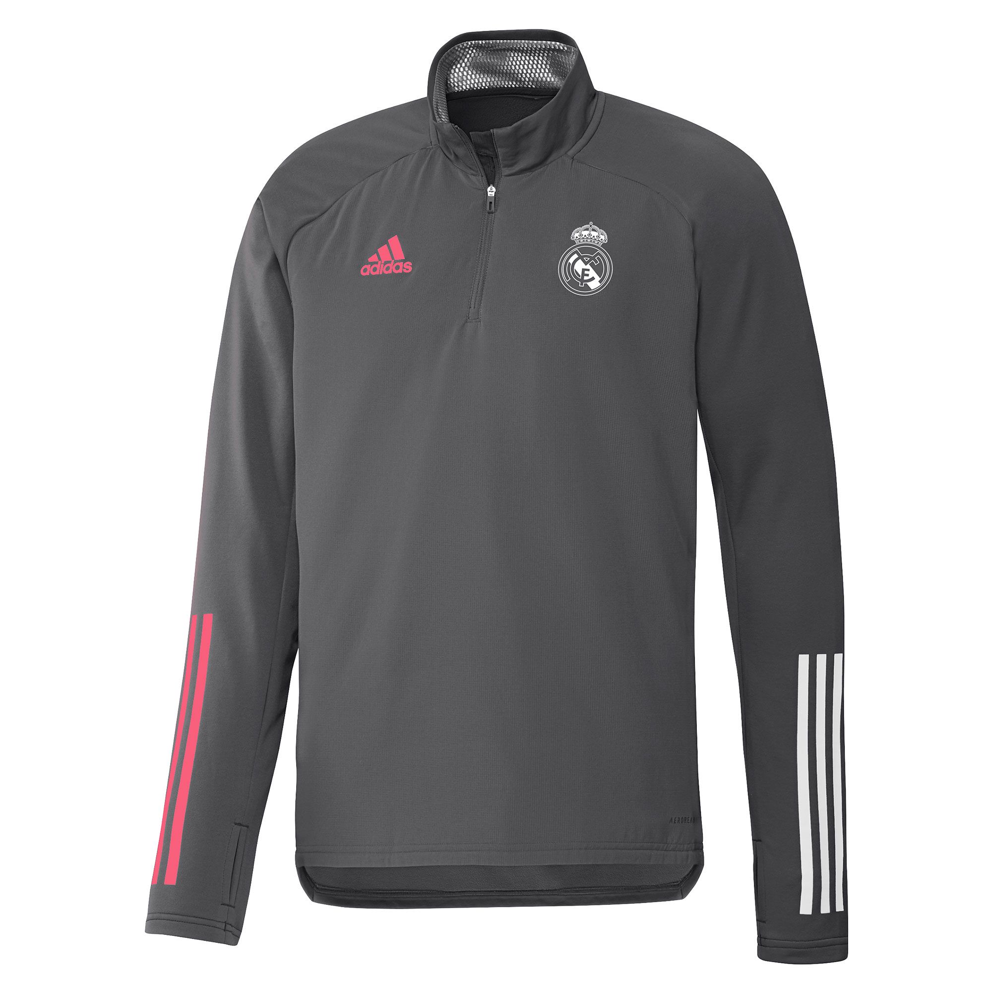 Sudadera de Training Real Madrid 2020/2021 Warm Gris - Fútbol Factory