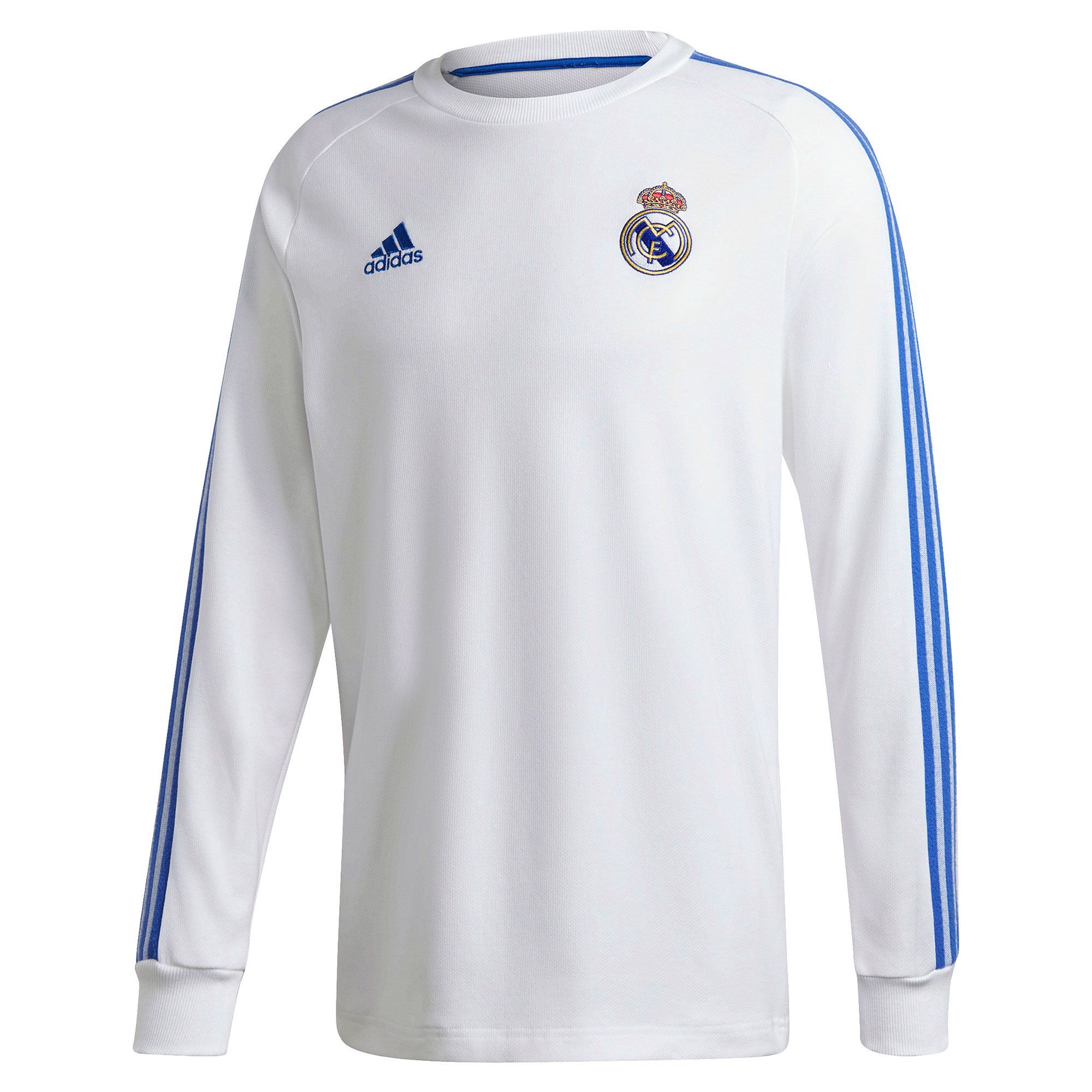 Camiseta de Paseo Real Madrid 2020/2021 Icons LS Blanco - Fútbol Factory
