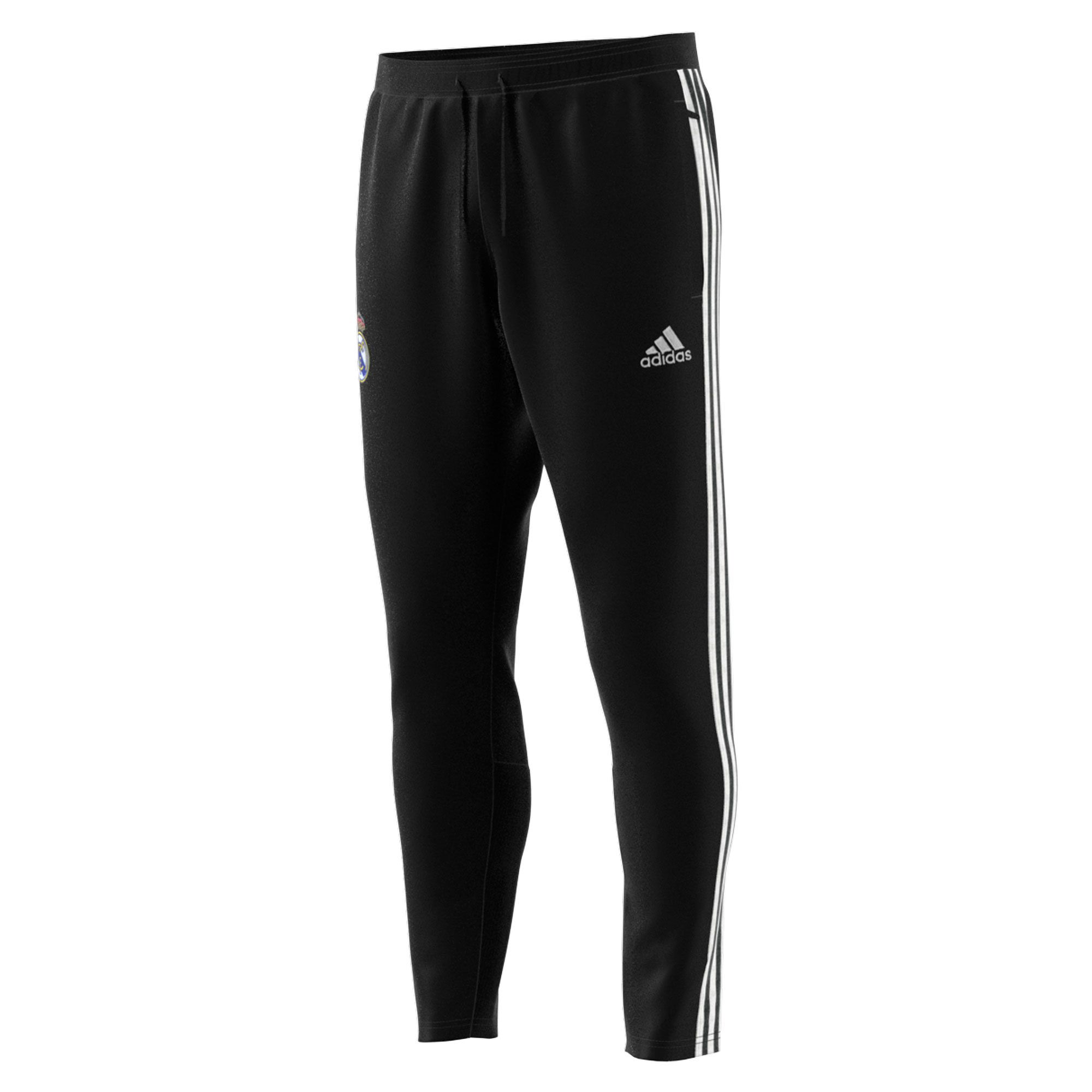 Pantalón Largo de Paseo Real Madrid 2020/2021 Icons Negro - Fútbol Factory