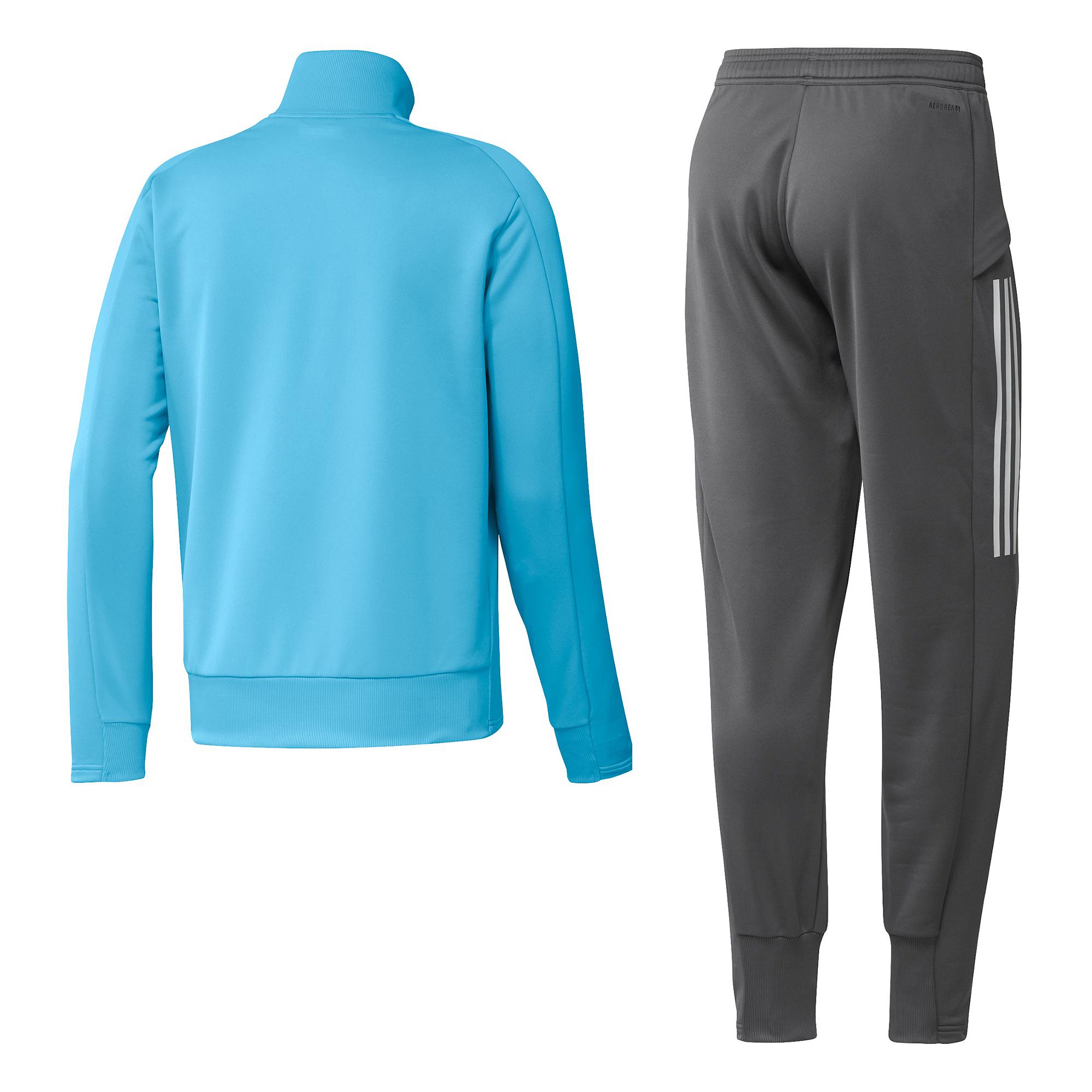 Chándal de Paseo Real Madrid 2020/2021 Azul Gris - Fútbol Factory