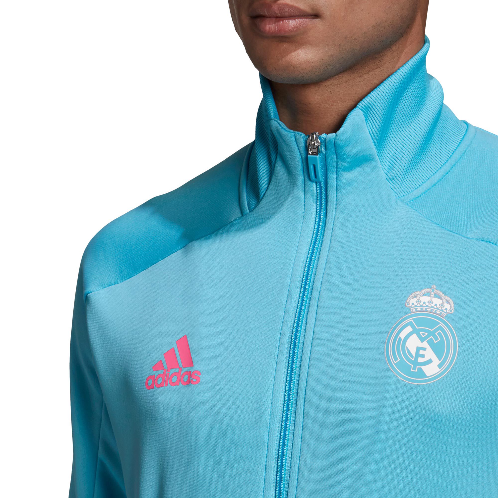 Chándal de Paseo Real Madrid 2020/2021 Azul Gris - Fútbol Factory