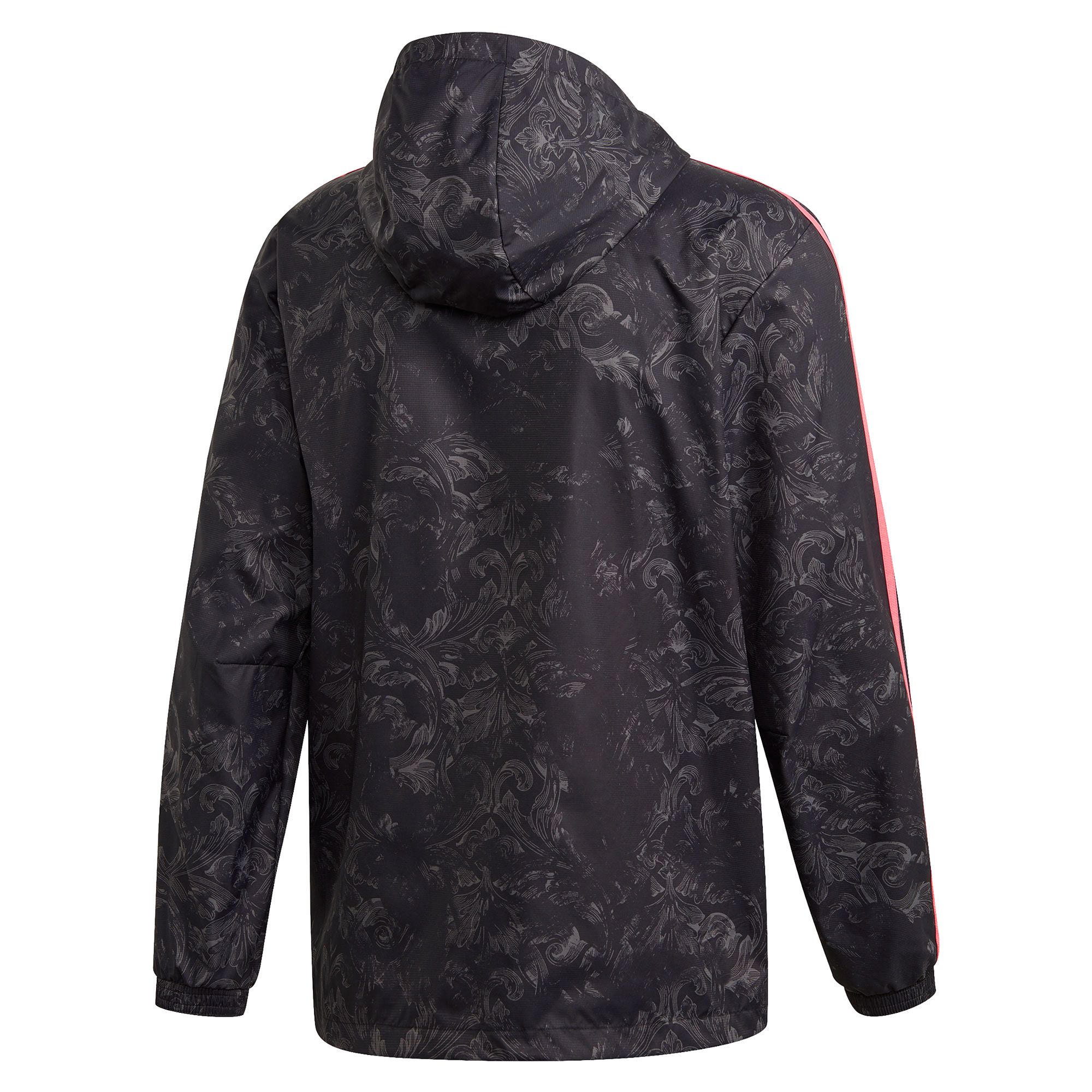 Chaqueta de Paseo Real Madrid 2020/2021 WindBreaker Negro Rosa - Fútbol Factory