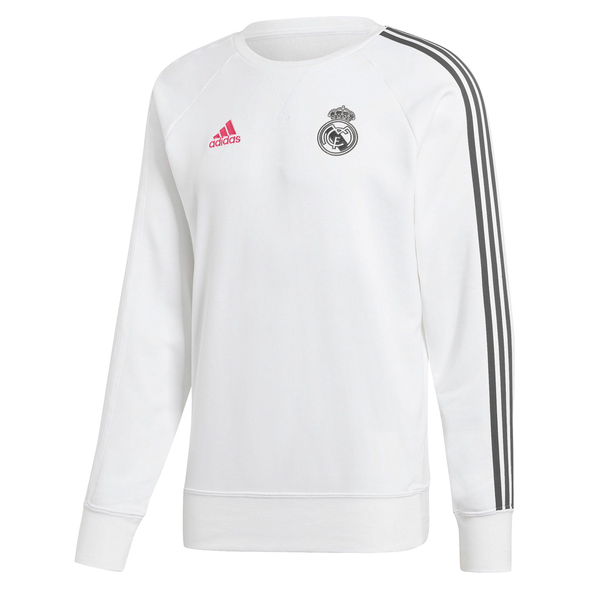 Sudadera de Paseo Real Madrid 2020/2021 Blanco - Fútbol Factory