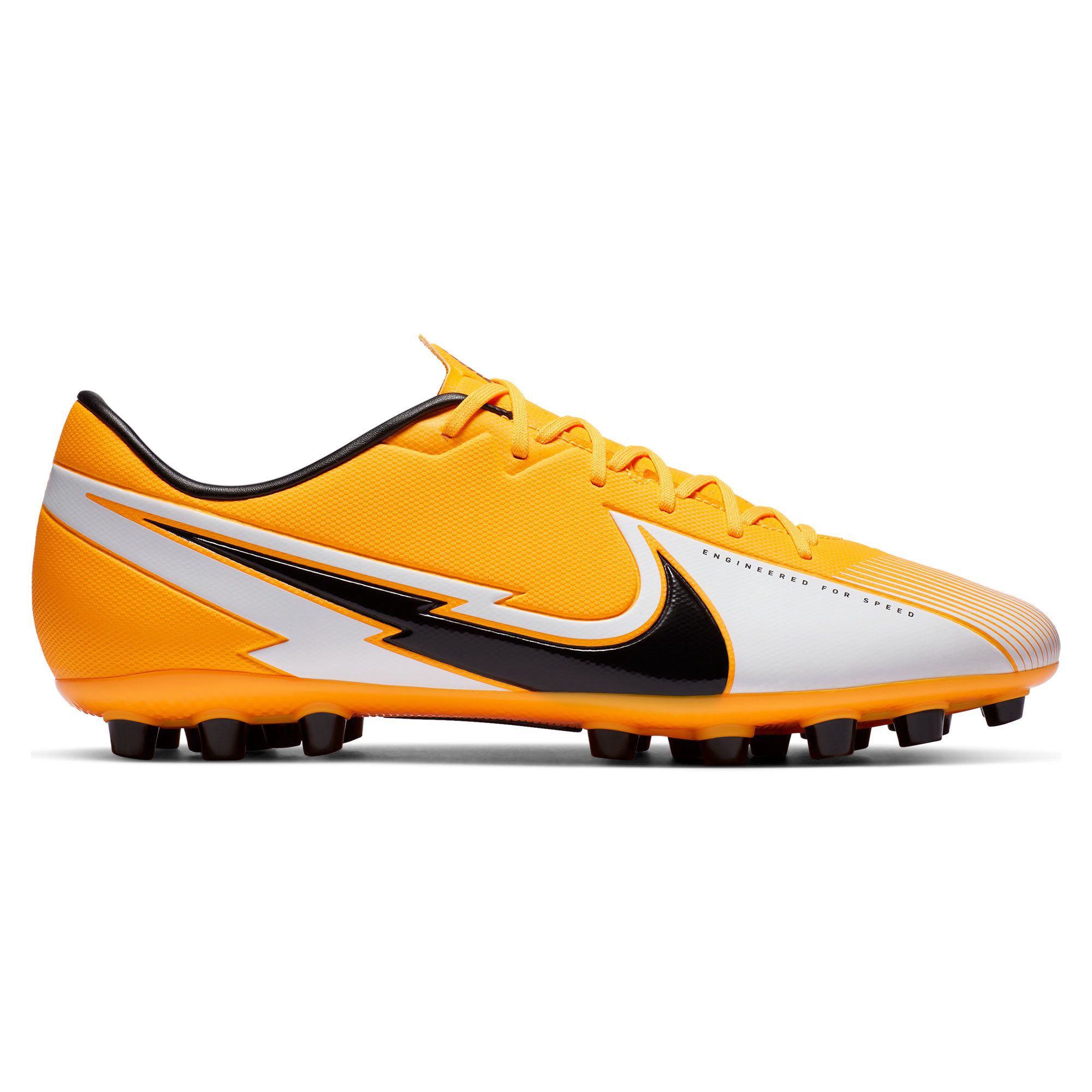 Botas de Fútbol Nike Mercurial Vapor 13 Academy AG Naranja Blanco - Fútbol Factory