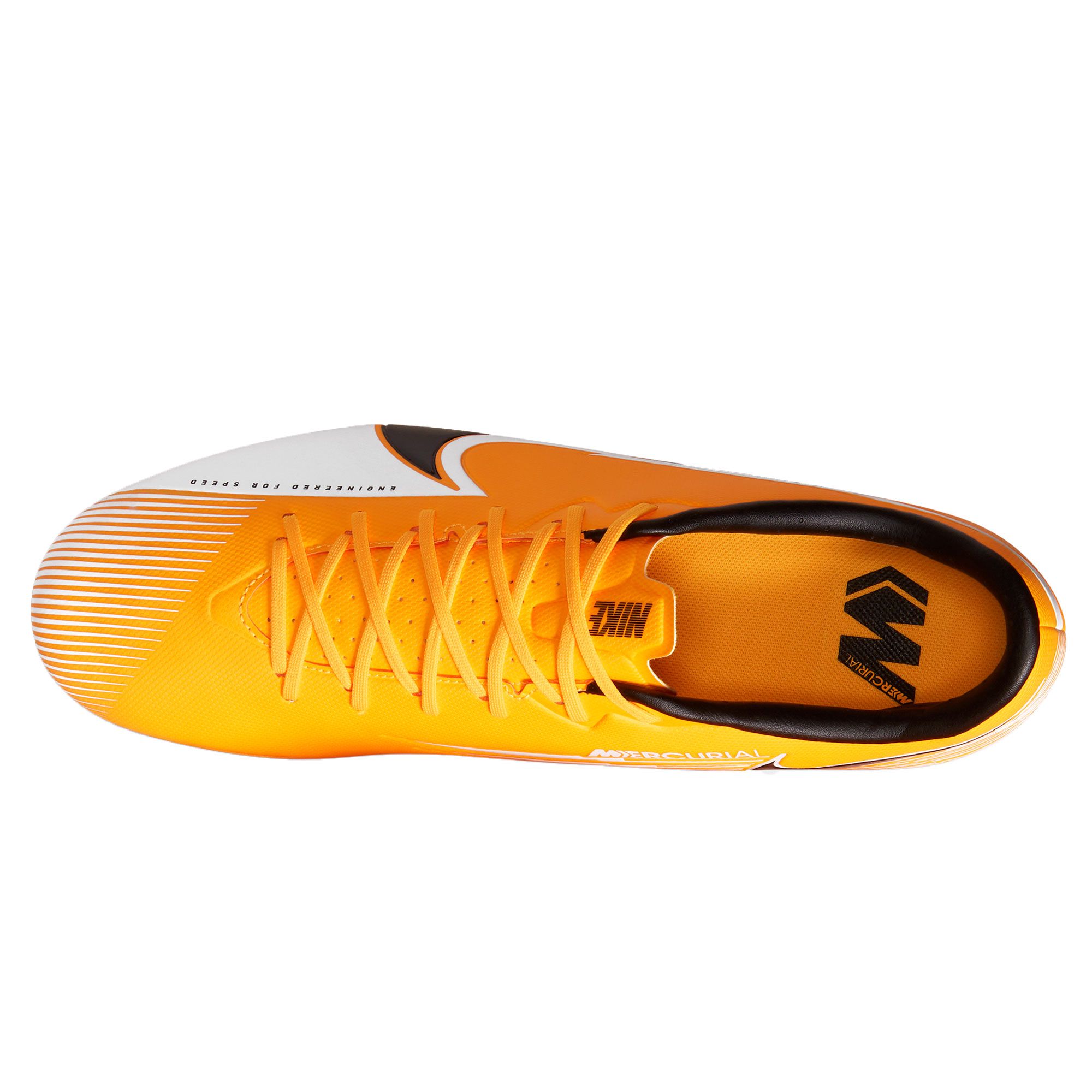 Botas de Fútbol Nike Mercurial Vapor 13 Academy AG Naranja Blanco - Fútbol Factory