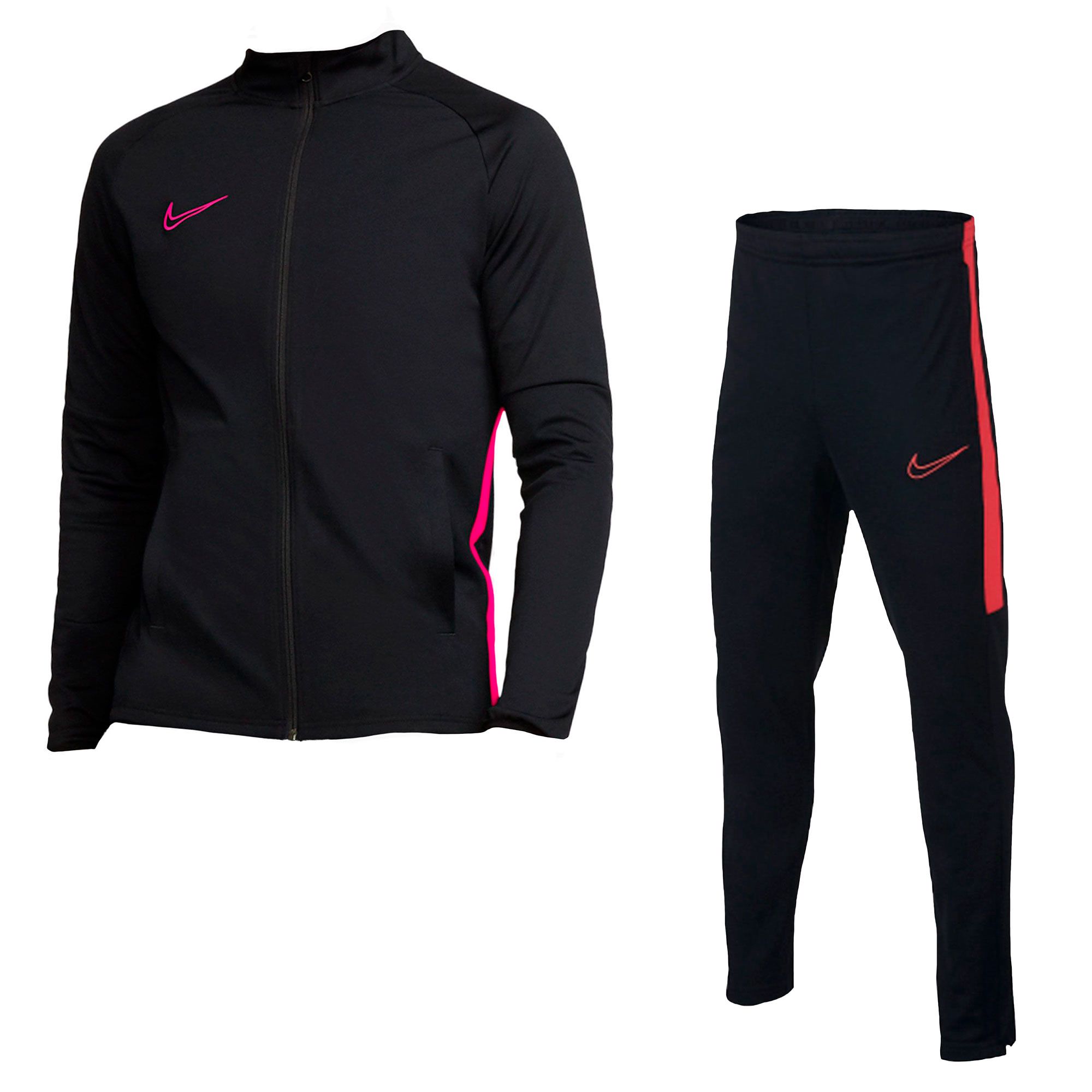 Chandal de Training Dri FIT Academy Negro Rosa