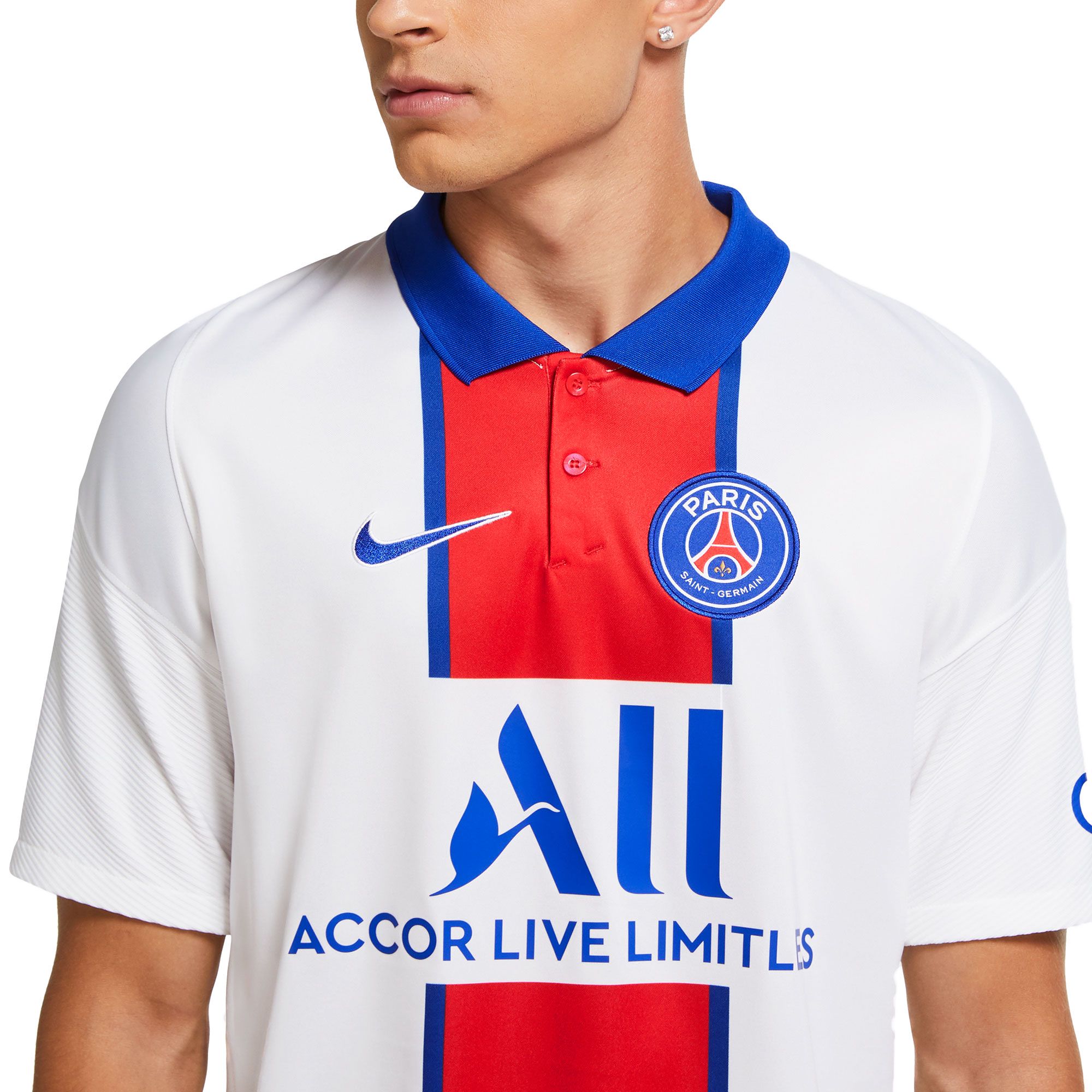 Camiseta 2ª PSG 2020/2021 Blanco - Fútbol Factory