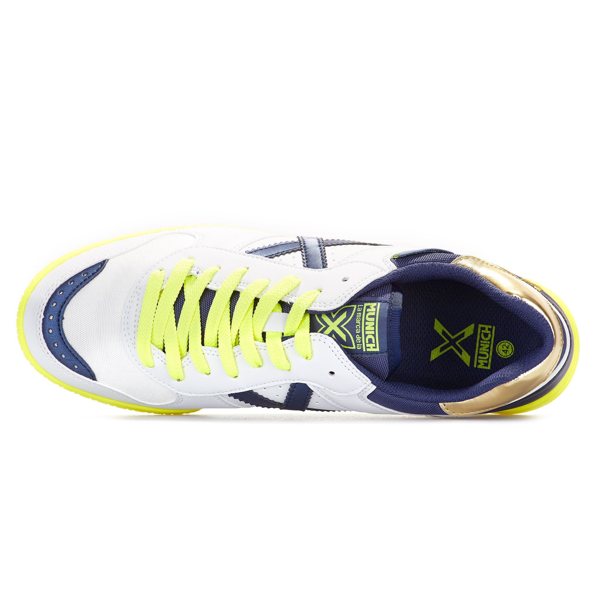Zapatillas de Fútbol Sala Continental V2 Blanco - Fútbol Factory