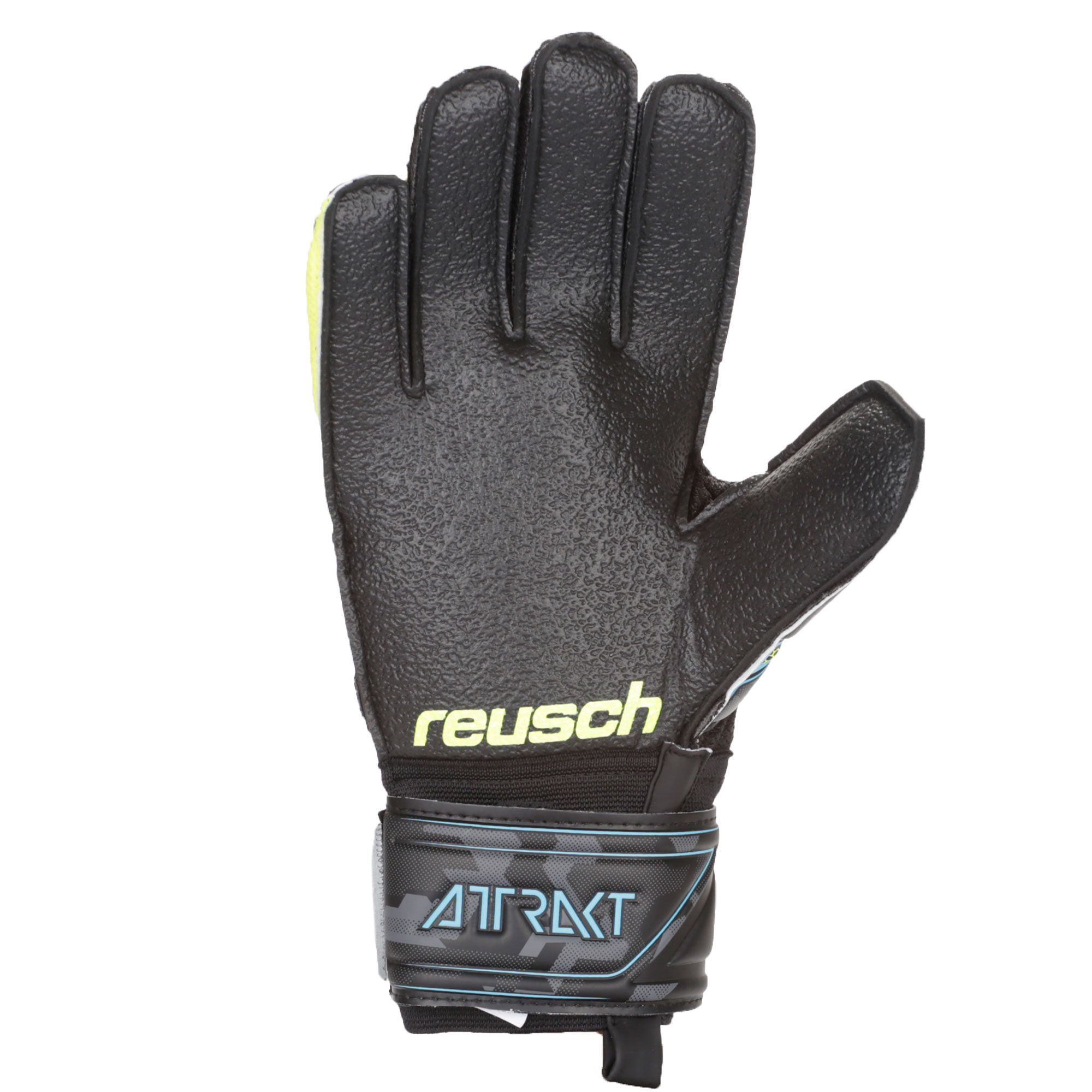 Guantes Attrakt RG Finger Support Negro - Fútbol Factory