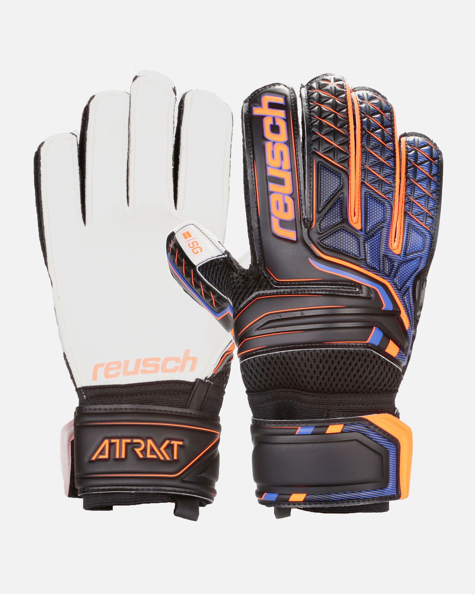 Guantes Attrakt Freegel SG Negro - Fútbol Factory