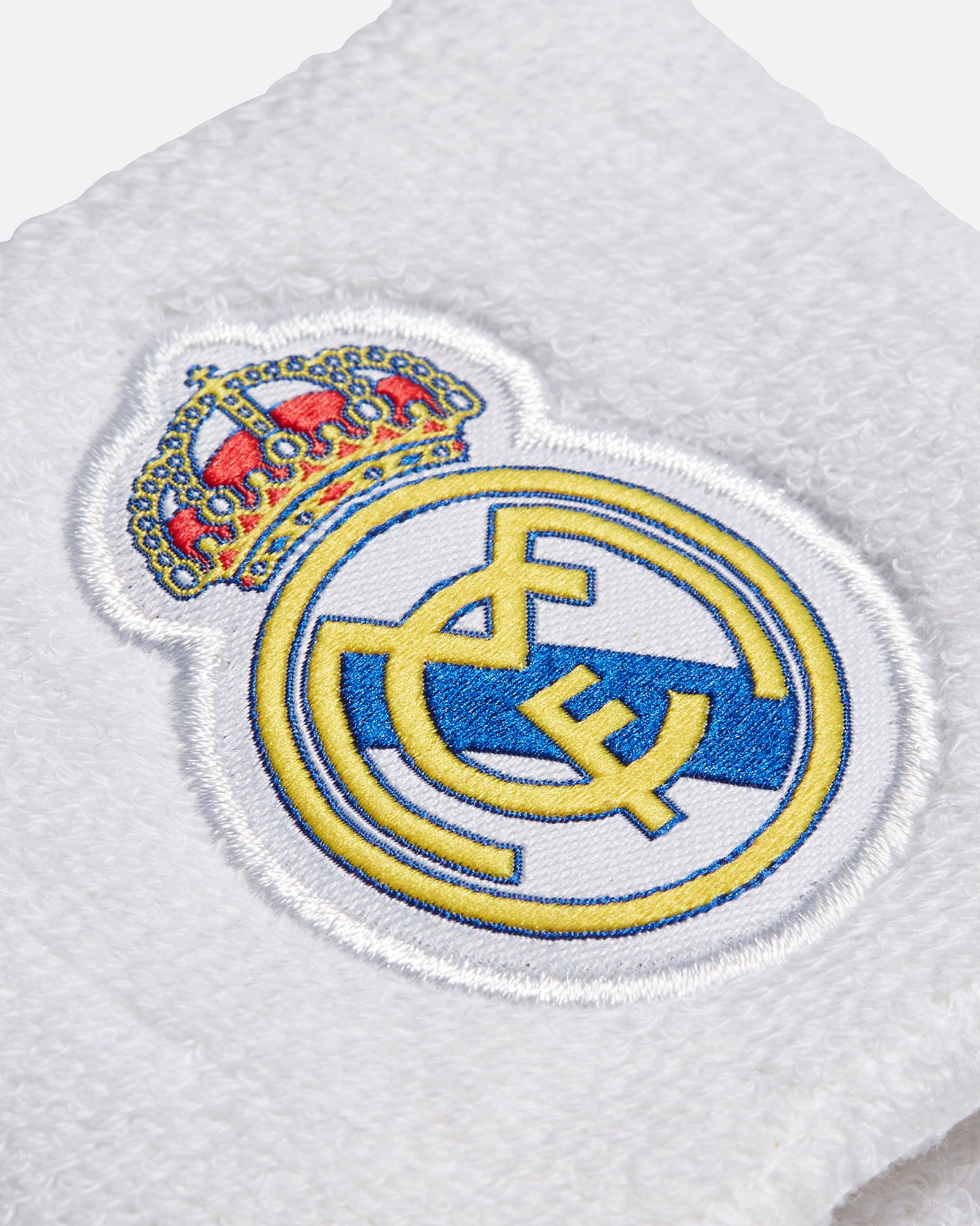 Muñequera Real Madrid 2020/2021 Blanco Rosa - Fútbol Factory