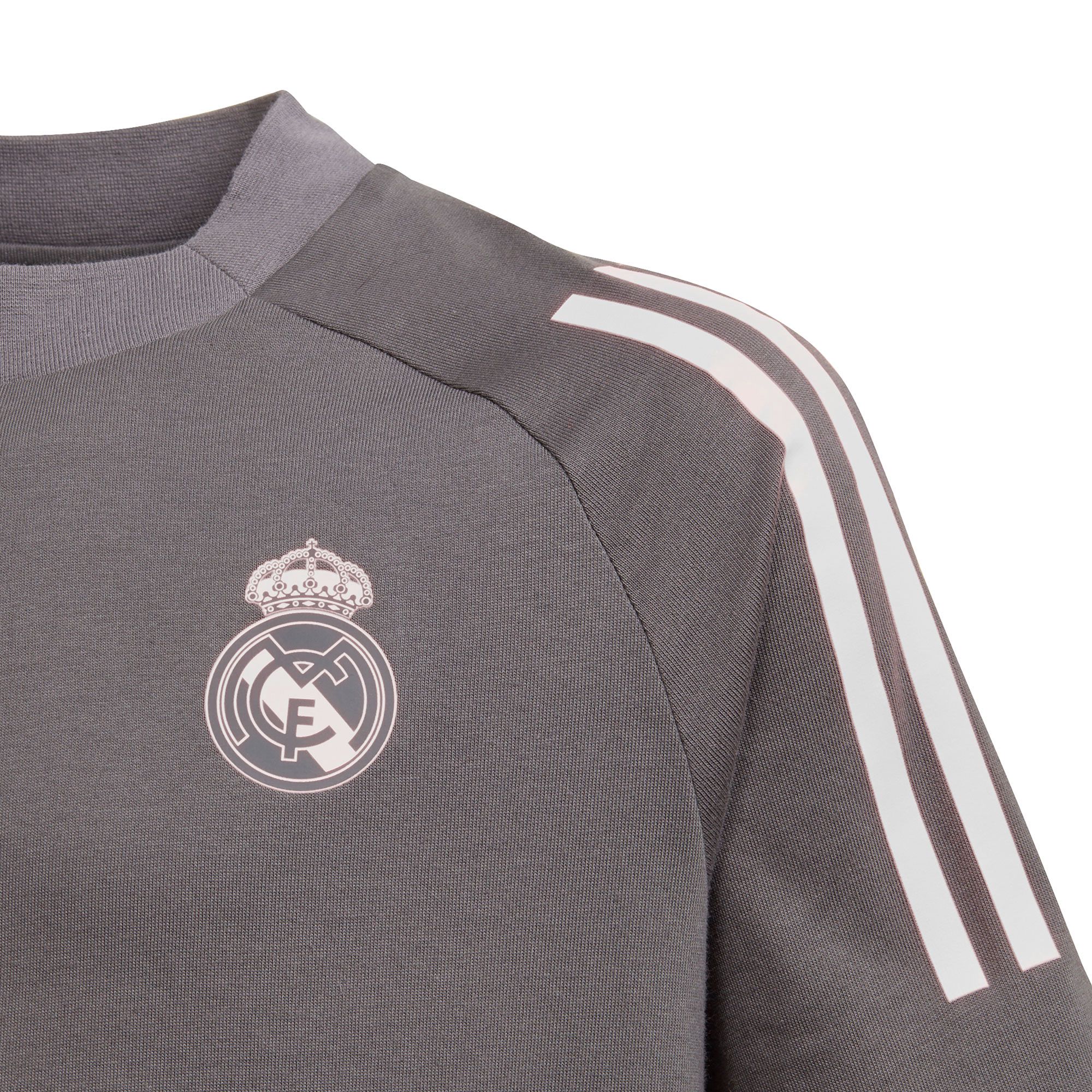Camiseta de Paseo Real Madrid 2020/2021 Junior Gris - Fútbol Factory