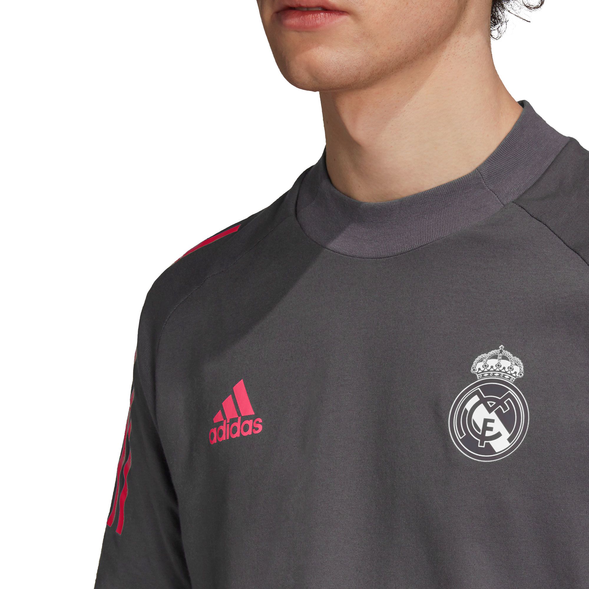 Camiseta de Paseo Real Madrid 2020/2021 Gris - Fútbol Factory