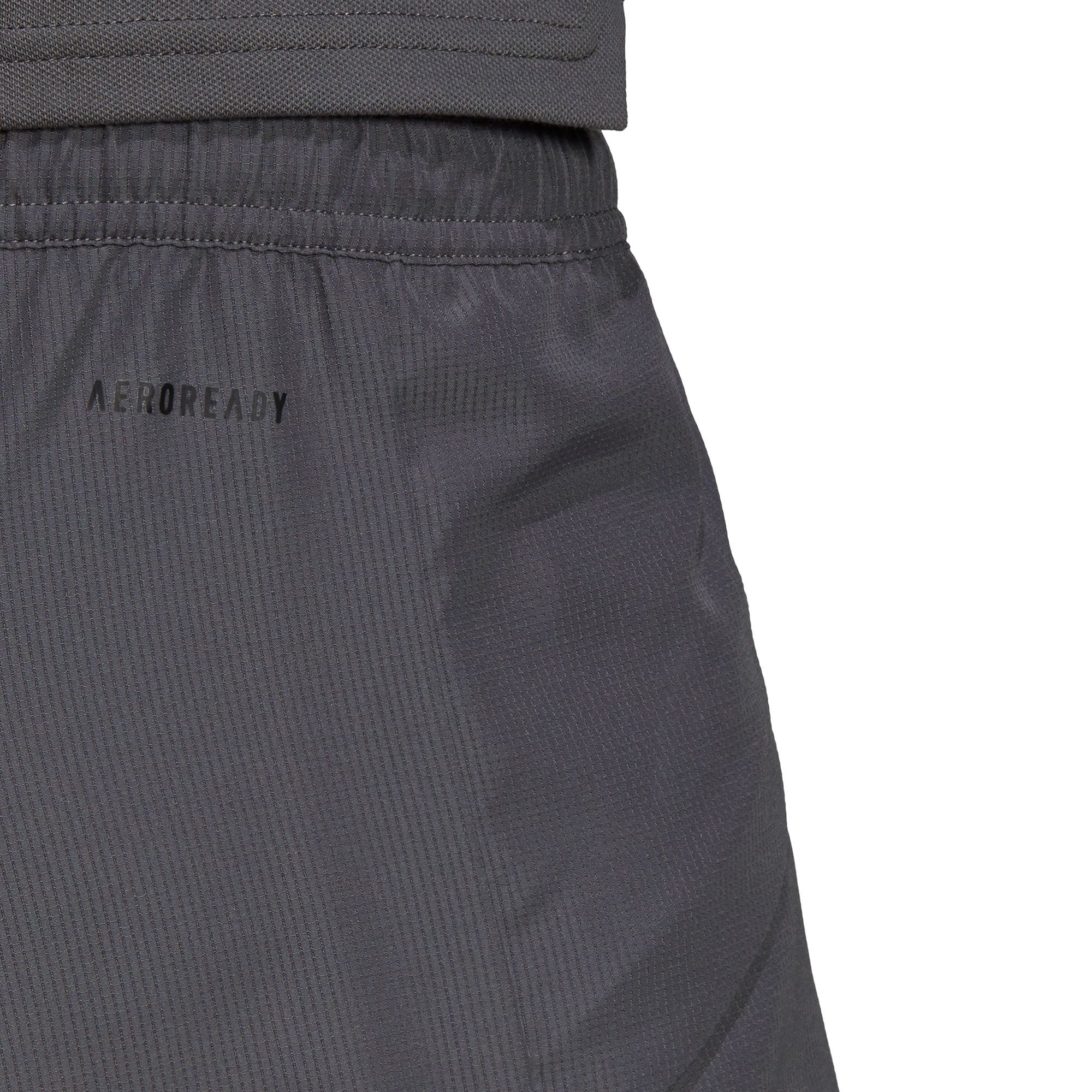 Pantalón Corto Paseo Real Madrid 2020/2021 Gris - Fútbol Factory