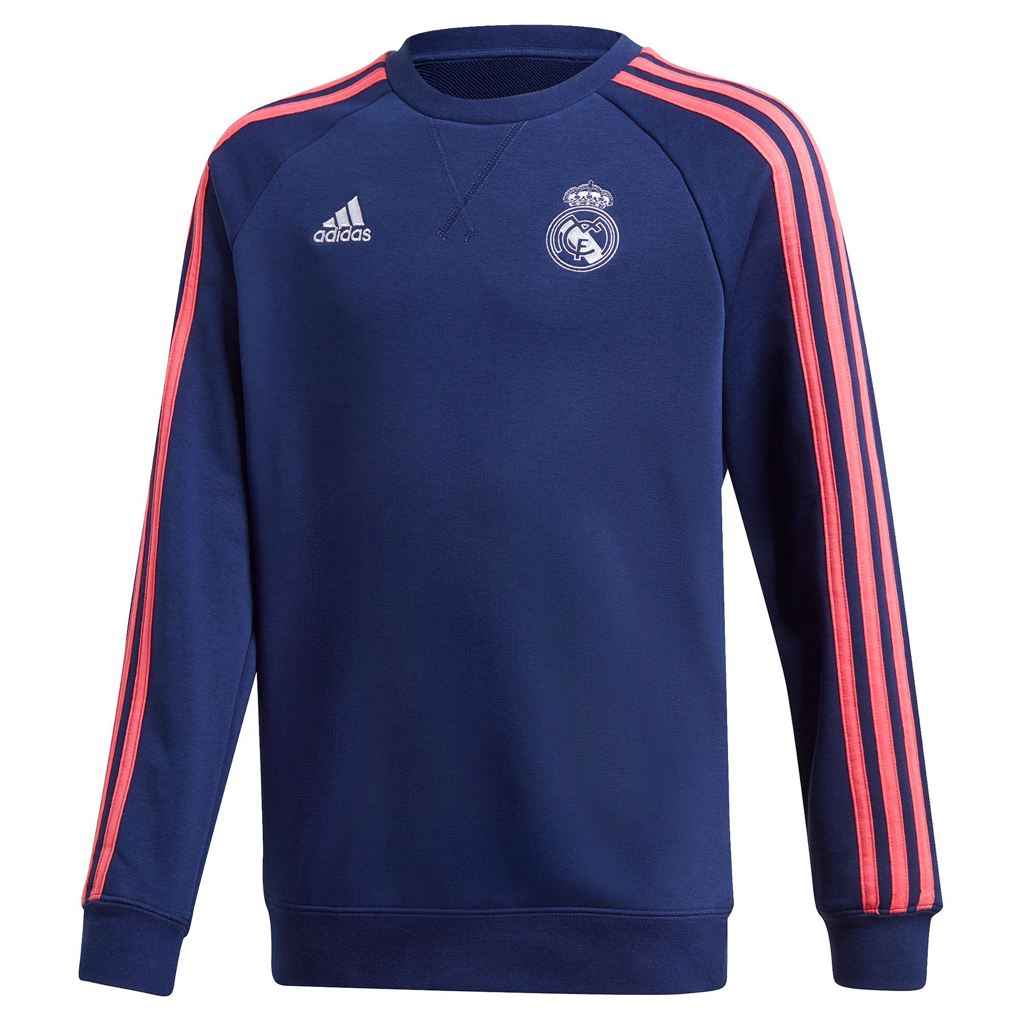 Sudadera de Paseo Real Madrid 2020/2021 Junior Azul Rosa - Fútbol Factory