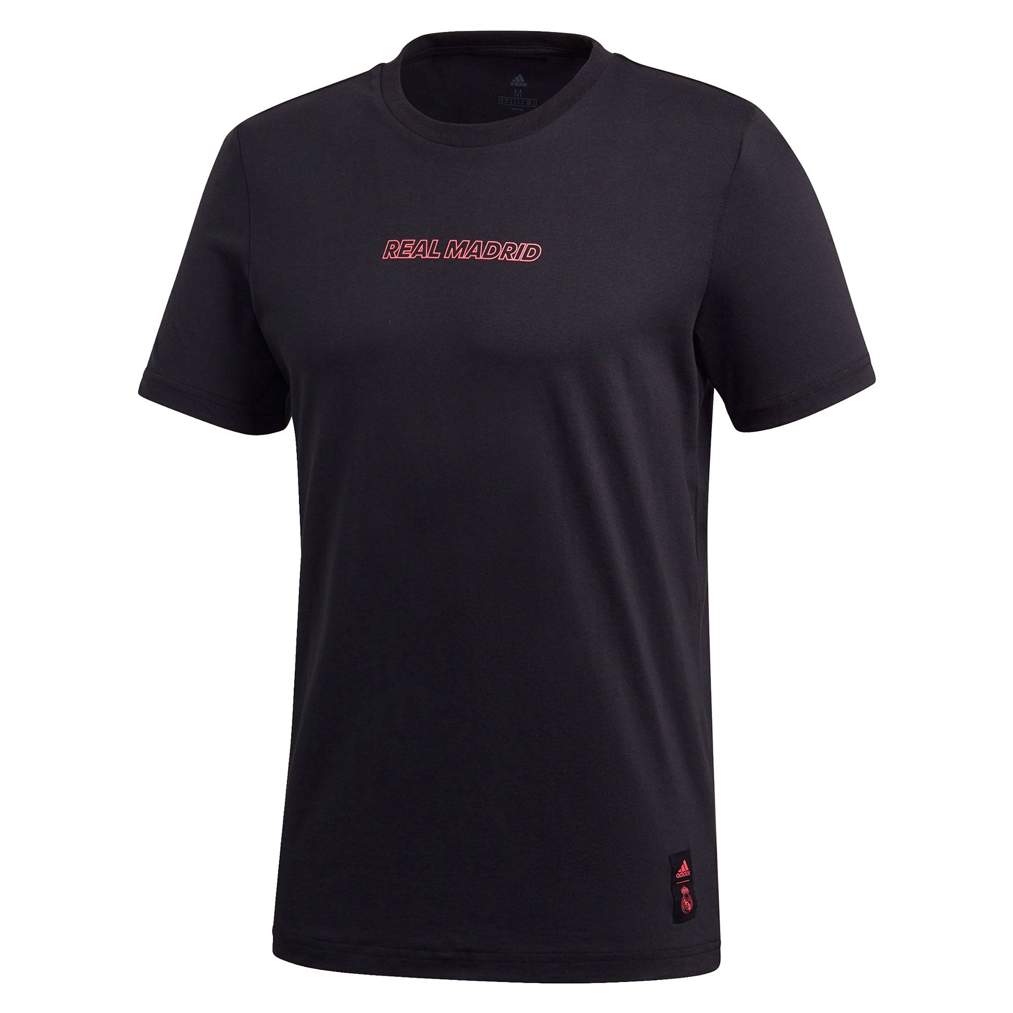 Camiseta de Paseo Real Madrid 2020/2021 Graphic Negro - Fútbol Factory