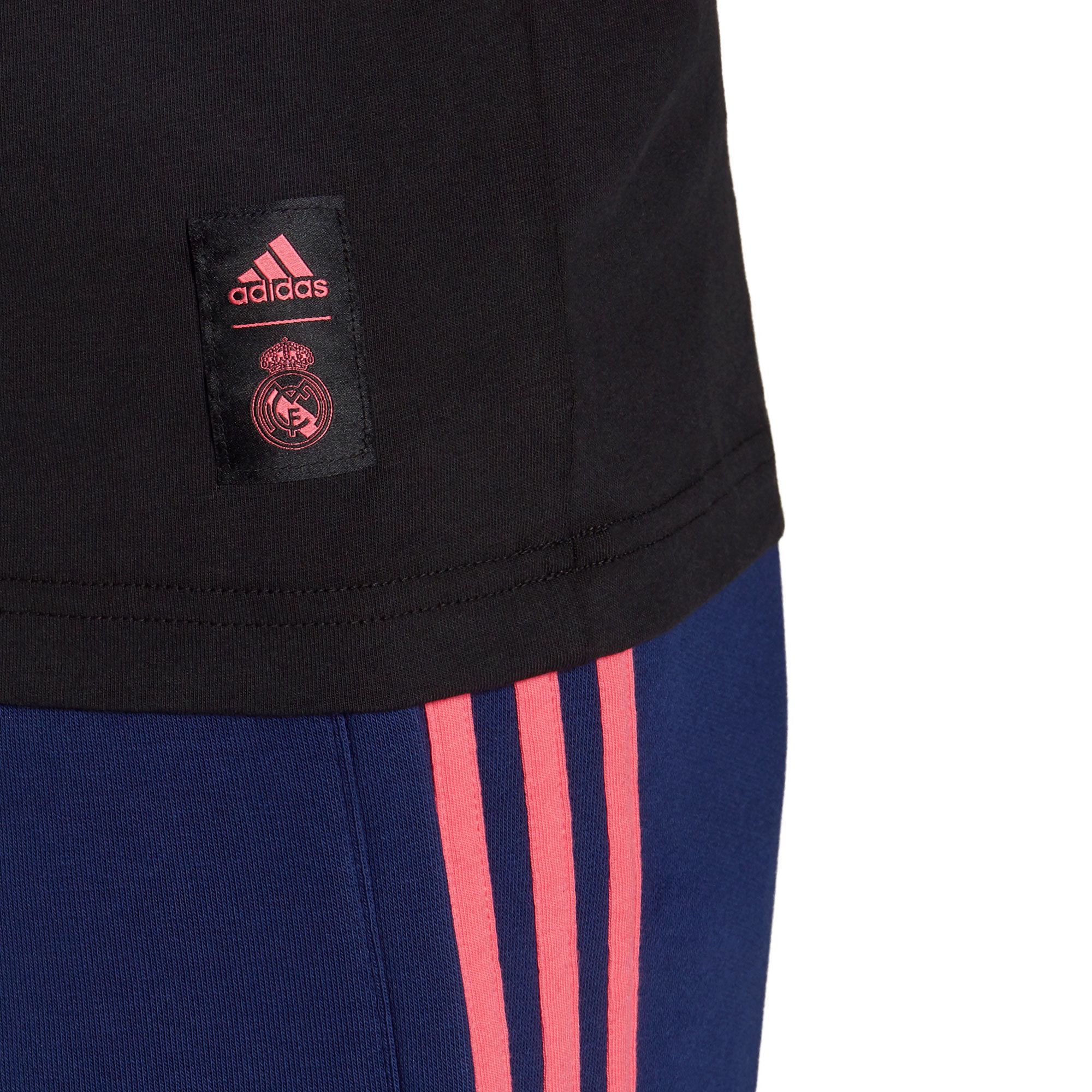 Camiseta de Paseo Real Madrid 2020/2021 Graphic Negro - Fútbol Factory