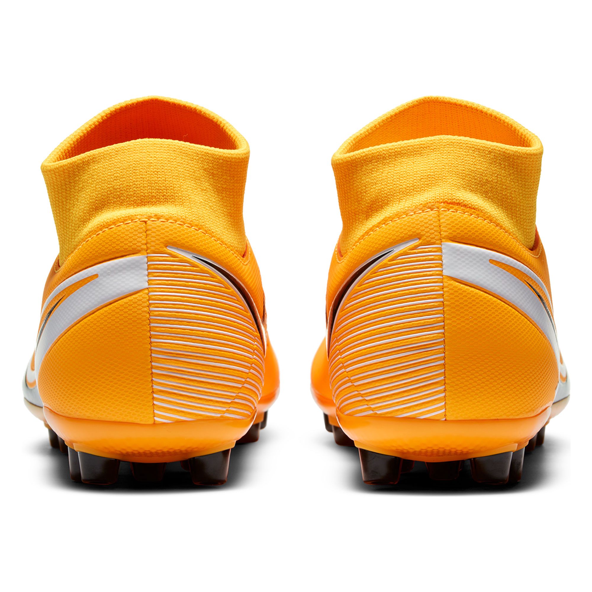 Botas de Fútbol Mercurial Superfly 7 Academy AG Naranja Blanco - Fútbol Factory