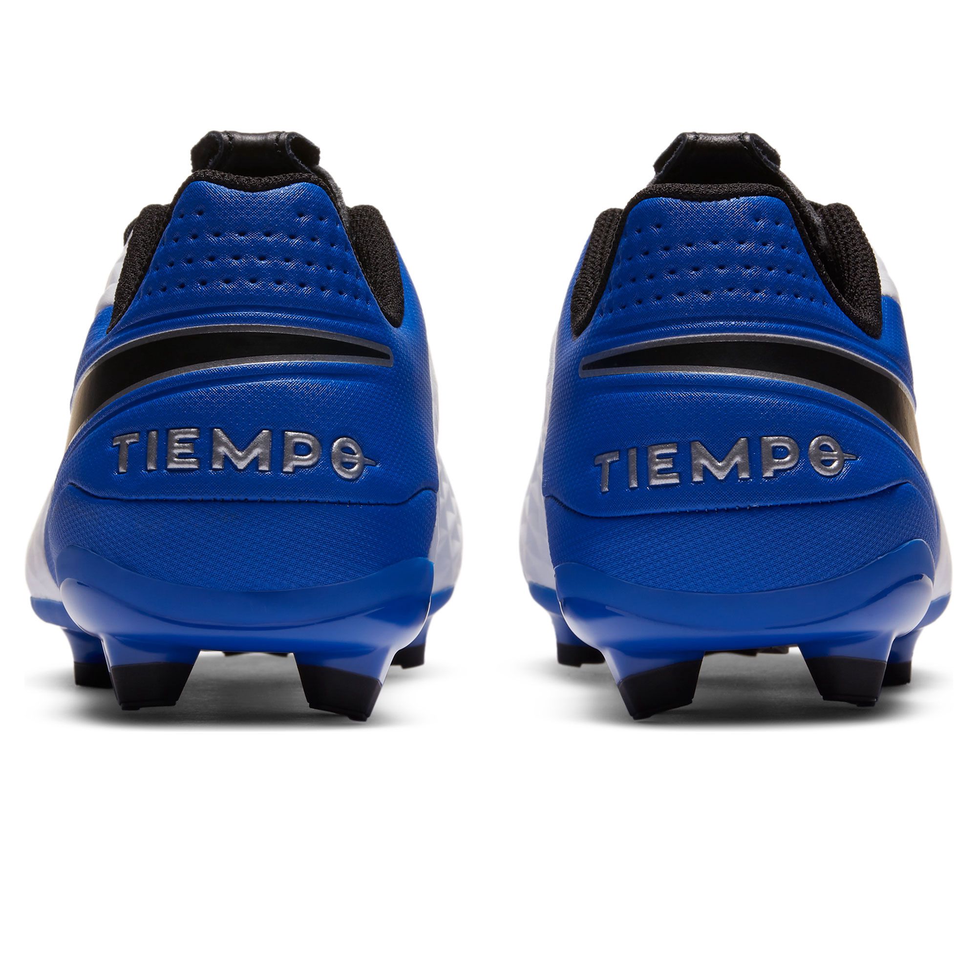 Botas Nike Tiempo Legend 8 Academy FG/MG Blanco Azul - Fútbol Factory